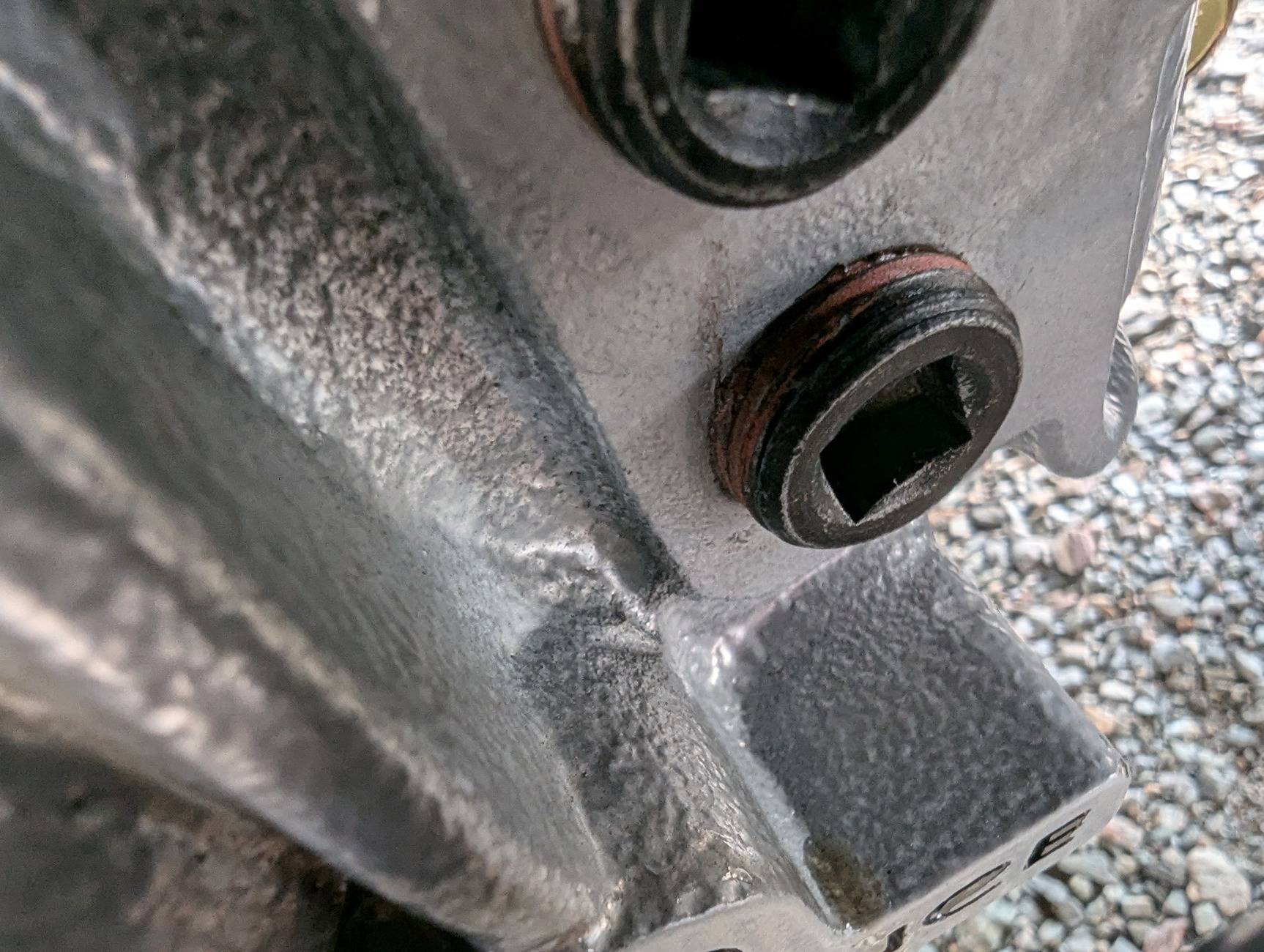 Ford Bronco Leaking Ford Performance rear diff cover PXL_20240911_212909268