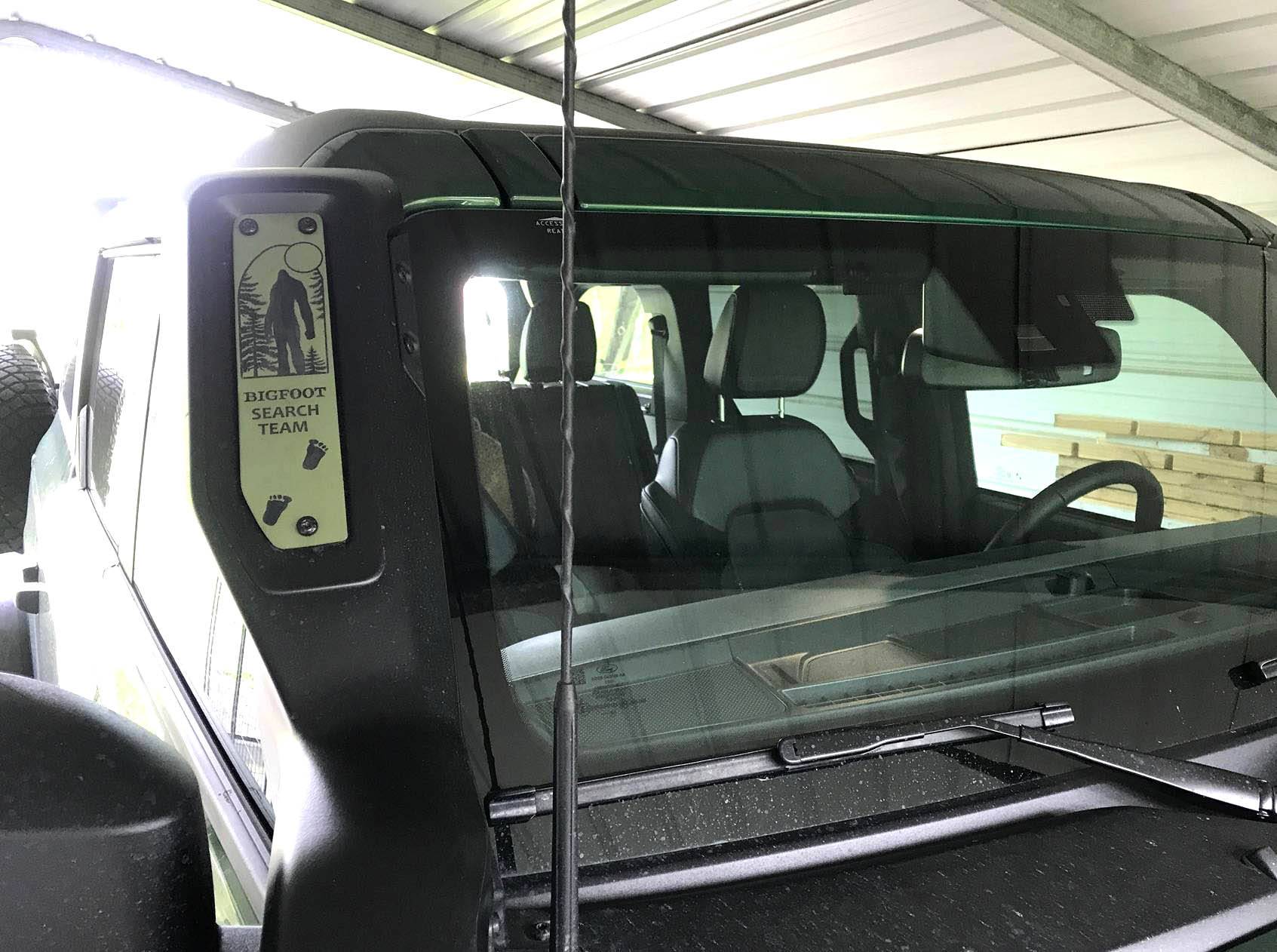 Ford Bronco Look what I put together: Custom Snorkel Cover custom snorkel cover