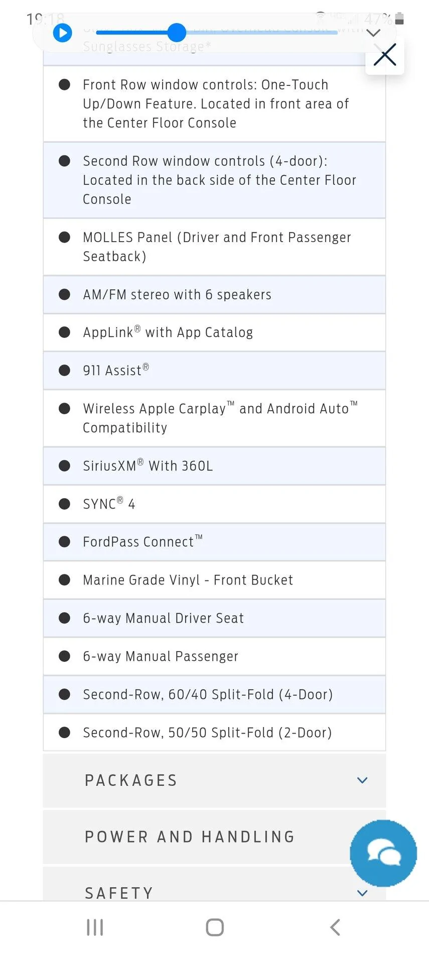 Ford Bronco Wireless AppleCar Play confirmed Screenshot_20201203-191802_Chrom