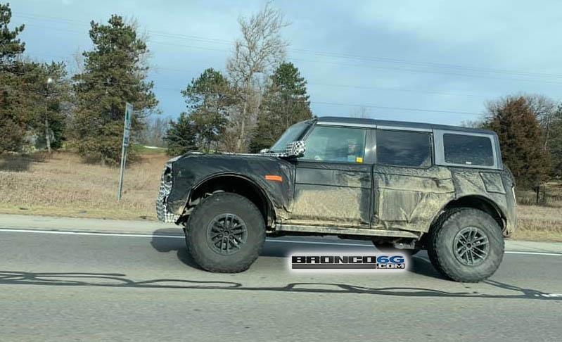 Ford Bronco Bronco Warthog in Michigan Sighting Ford Bronco Wartho