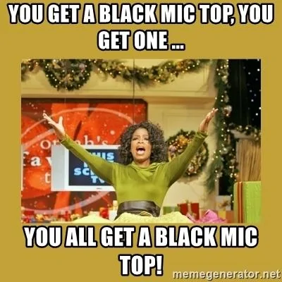 Ford Bronco Latest delay = black MIC tops for everybody! 333282DB-0750-450F-89B9-5940B535DA5B