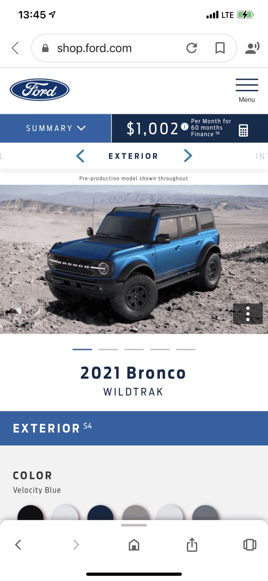 Ford Bronco Wildtrak makes no sense at all. DD03572D-DA0D-4195-96D2-885B272135E4