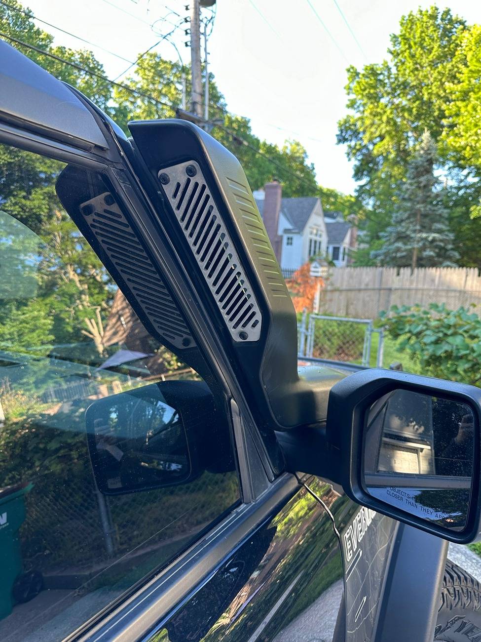 Ford Bronco Look what I put together: Custom Snorkel Cover IMG_4781