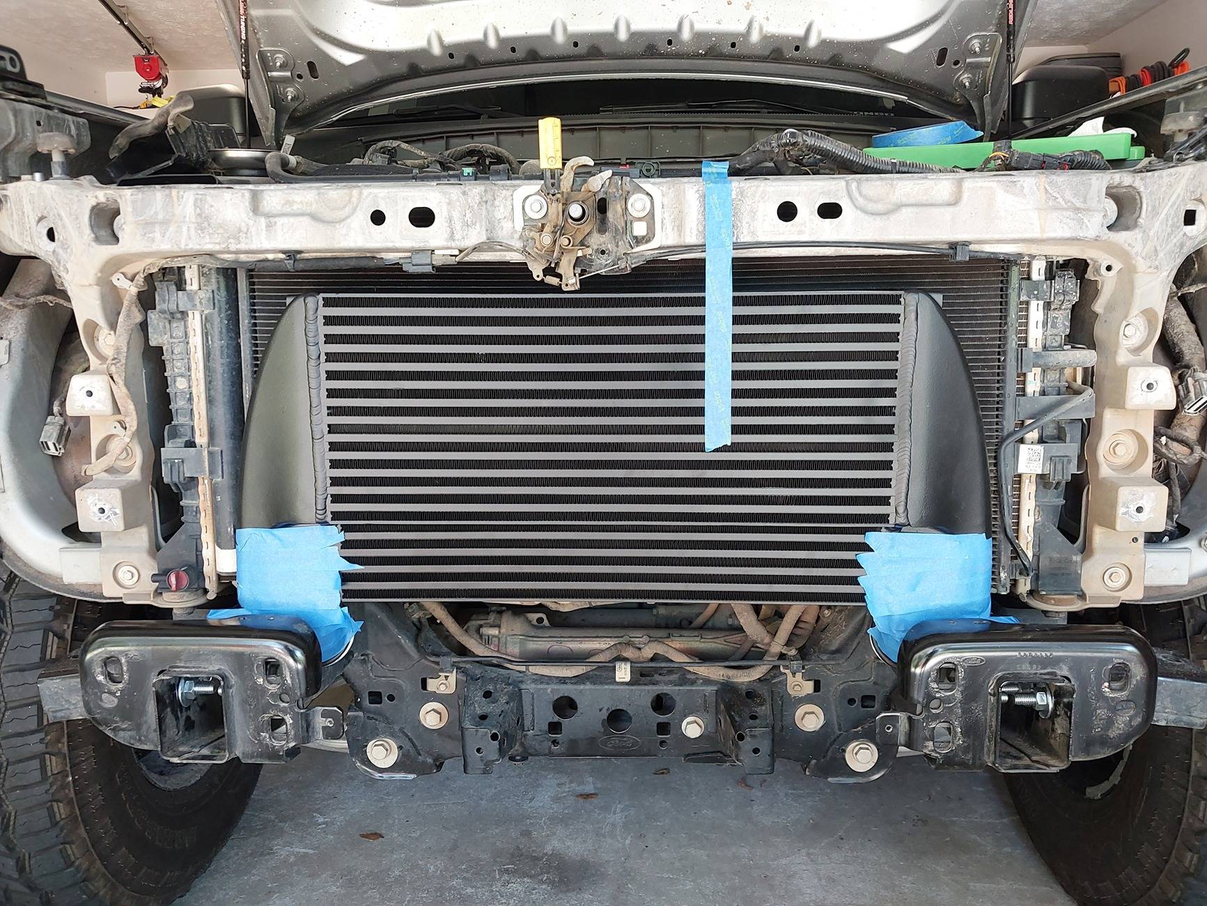 Ford Bronco Wagner Tuning High-Mount Intercooler Installed 1000011047