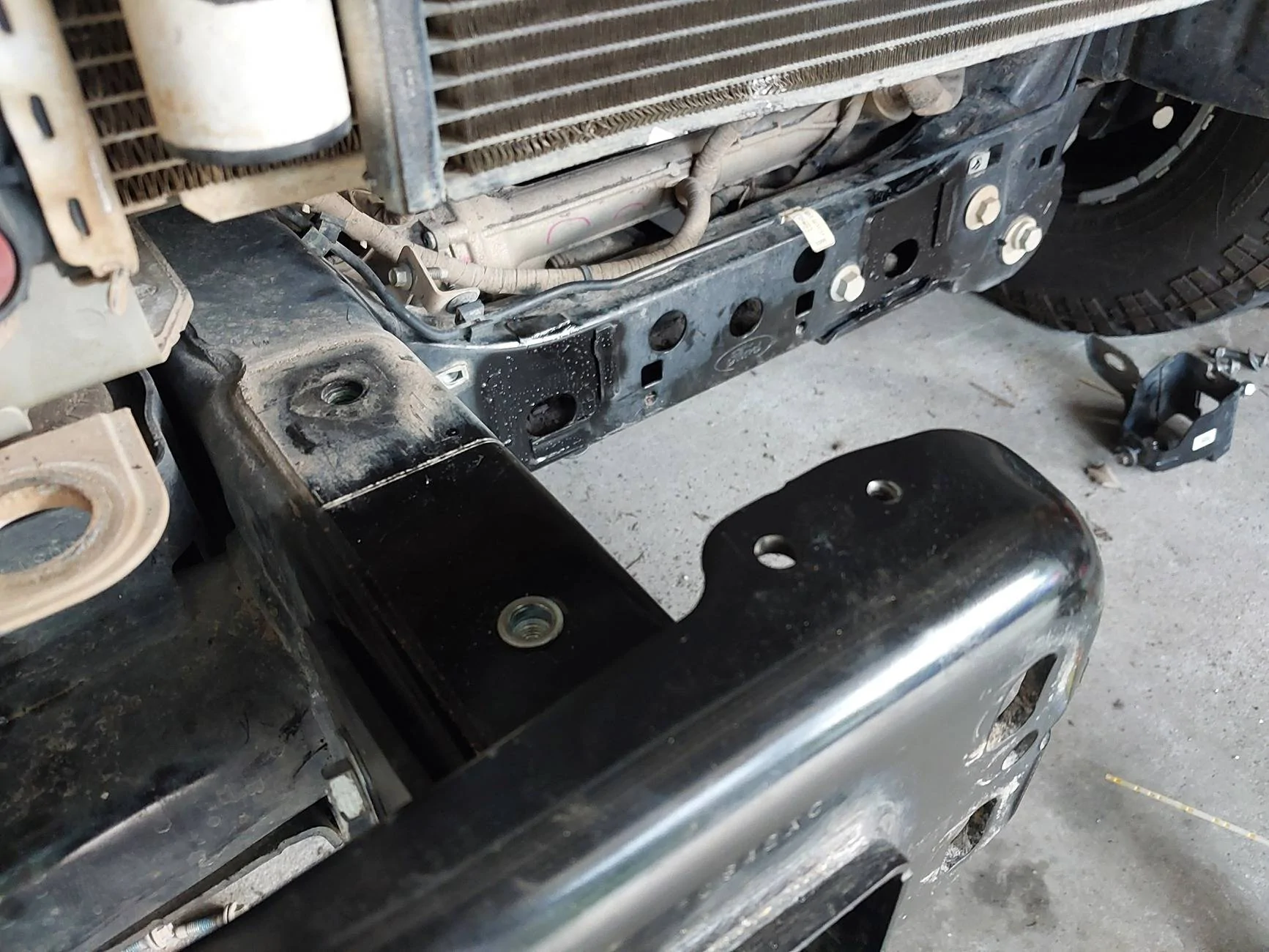 Ford Bronco Wagner Tuning High-Mount Intercooler Installed 1000011049