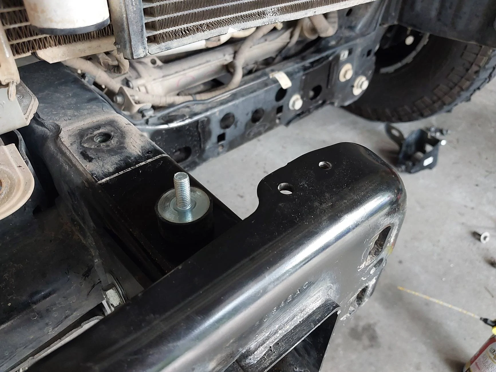 Ford Bronco Wagner Tuning High-Mount Intercooler Installed 1000011050