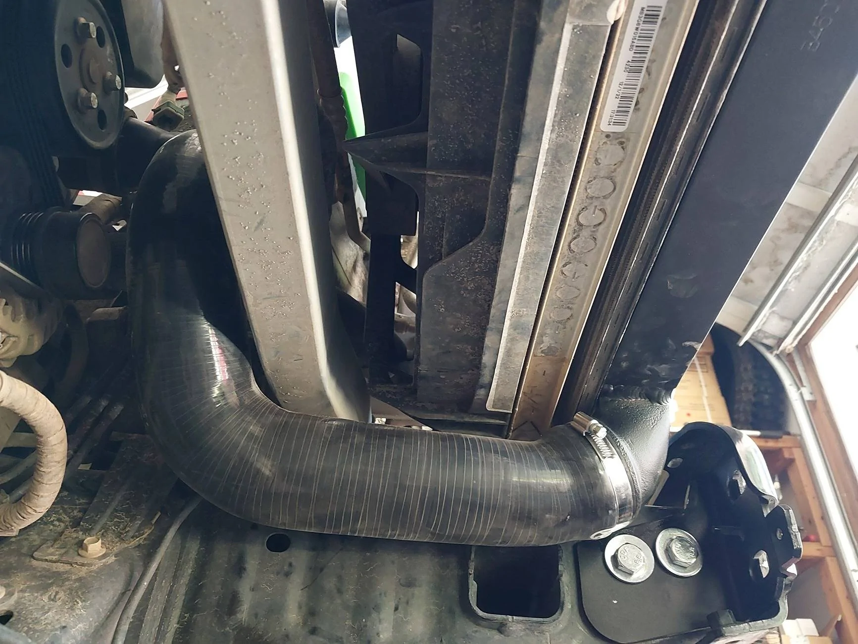 Ford Bronco Wagner Tuning High-Mount Intercooler Installed 1000011071
