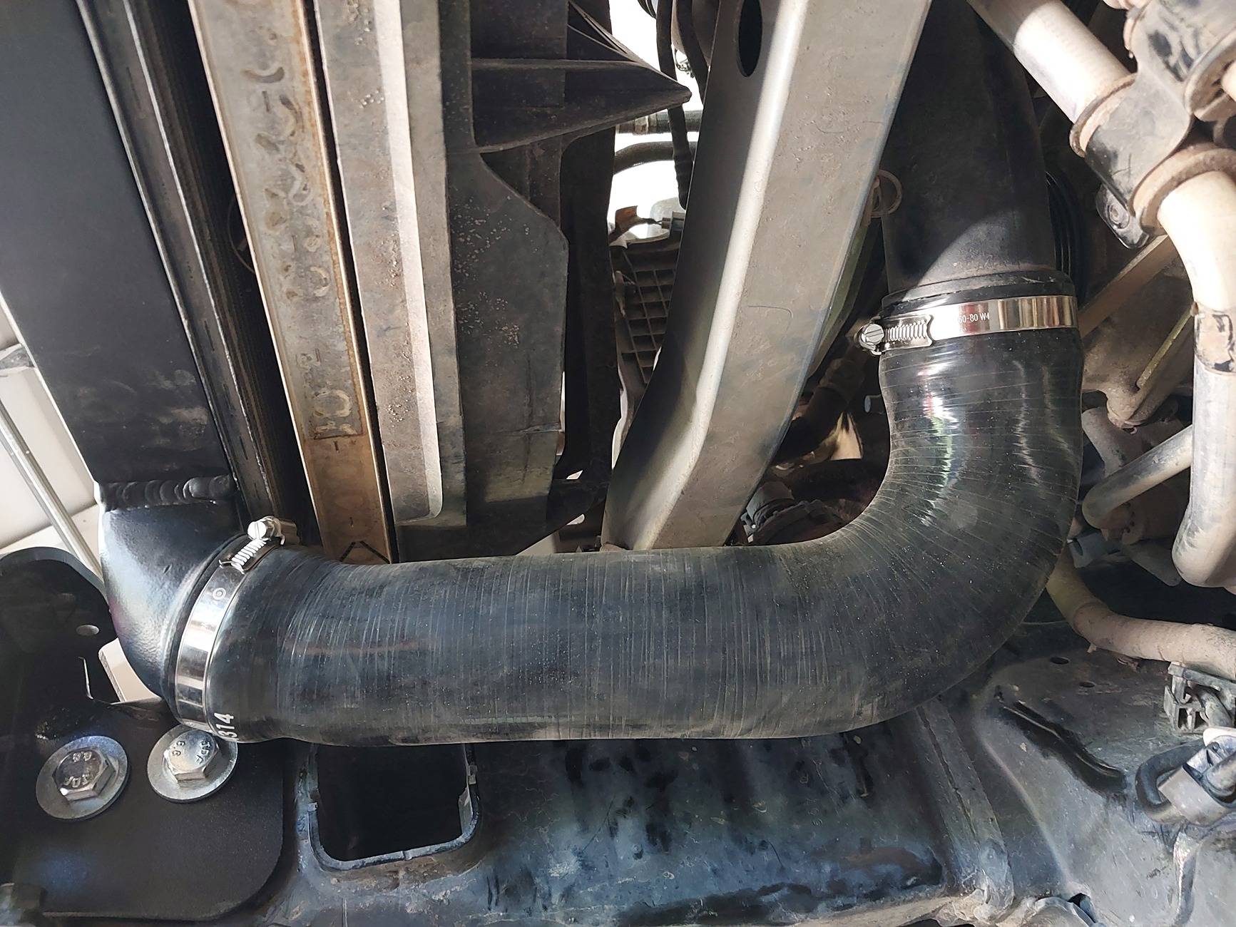 Ford Bronco Wagner Tuning High-Mount Intercooler Installed 1000011079