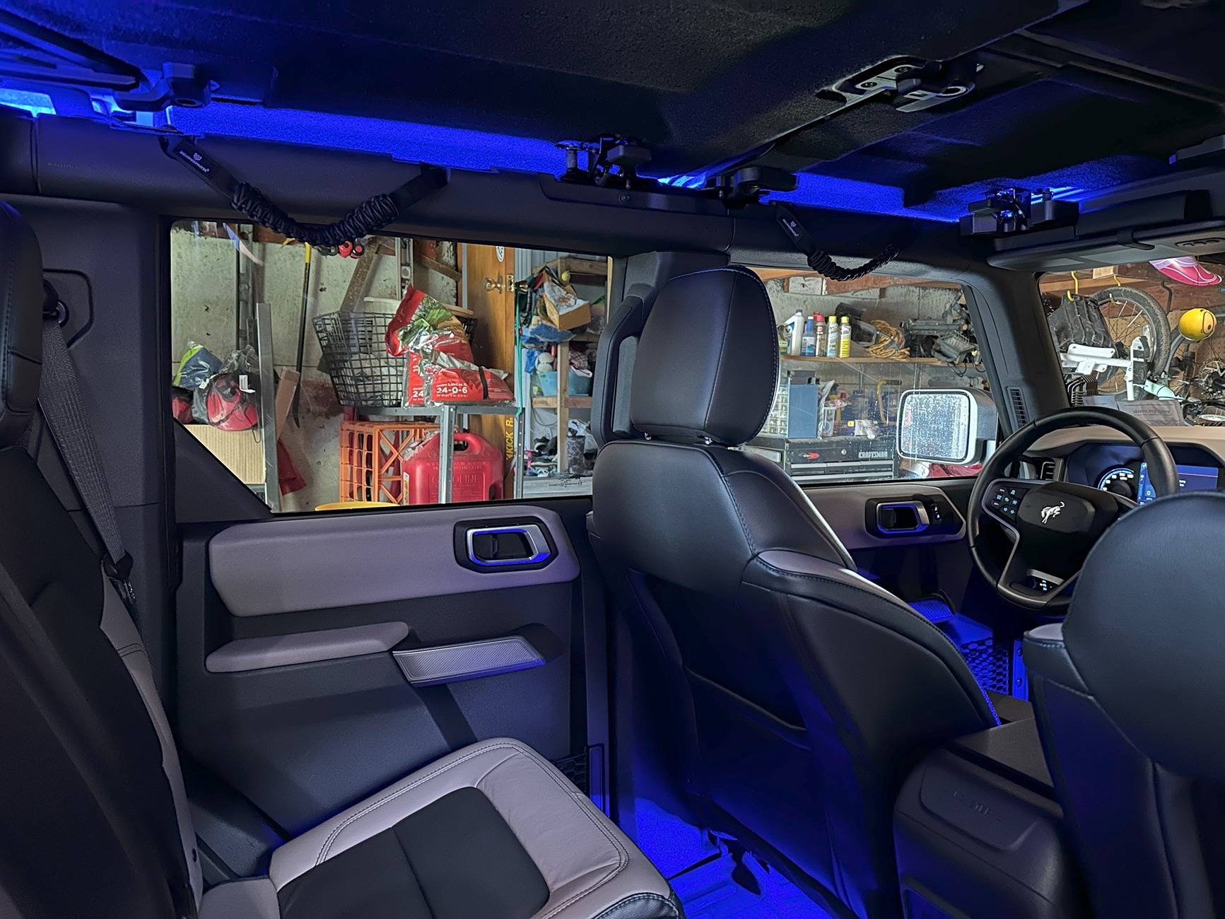 Ford Bronco Headliner cove and footwell LED lighting install (how-to / parts list, under $100!) IMG_1058