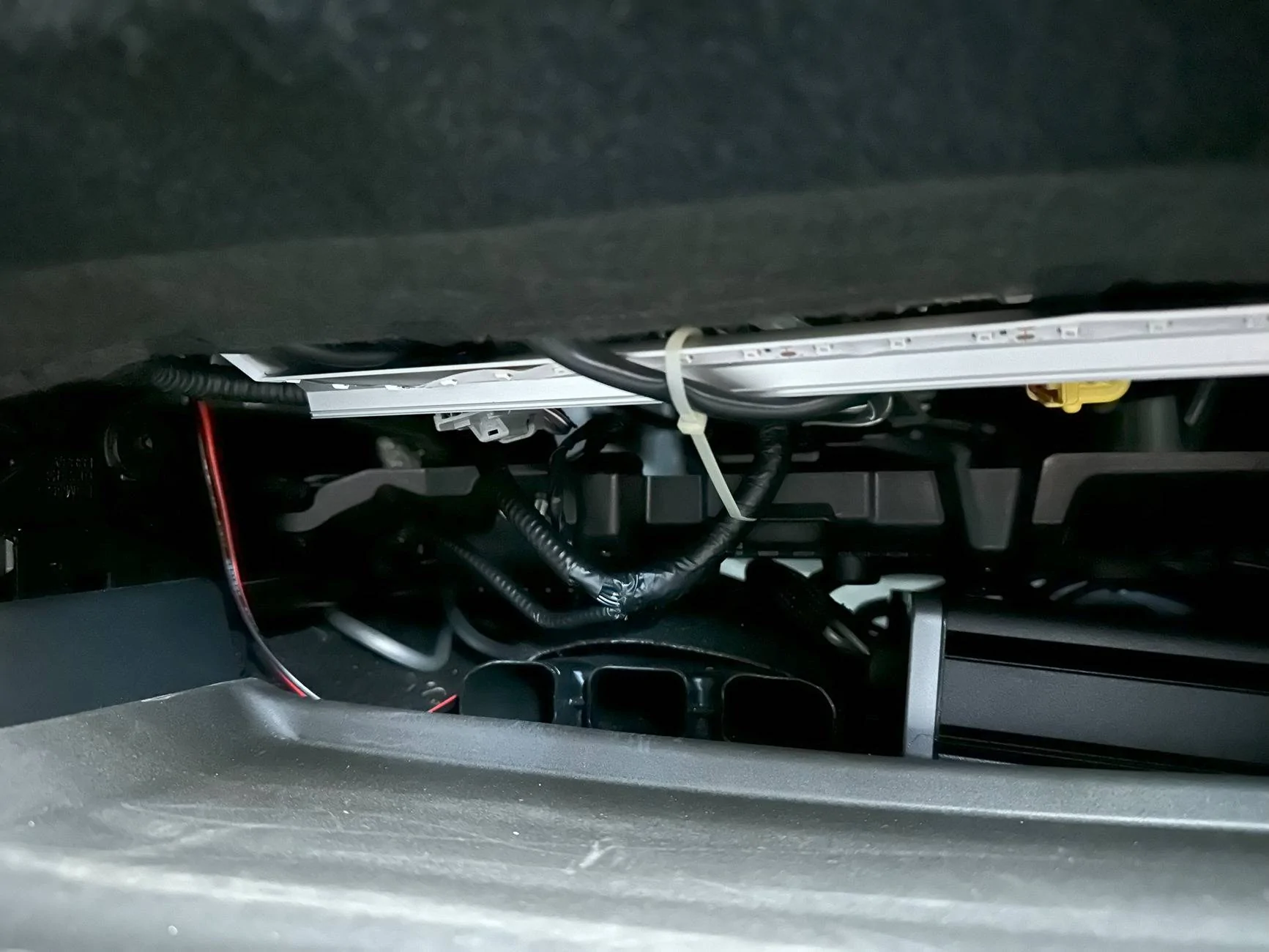 Ford Bronco Headliner cove and footwell LED lighting install (how-to / parts list, under $100!) IMG_1061