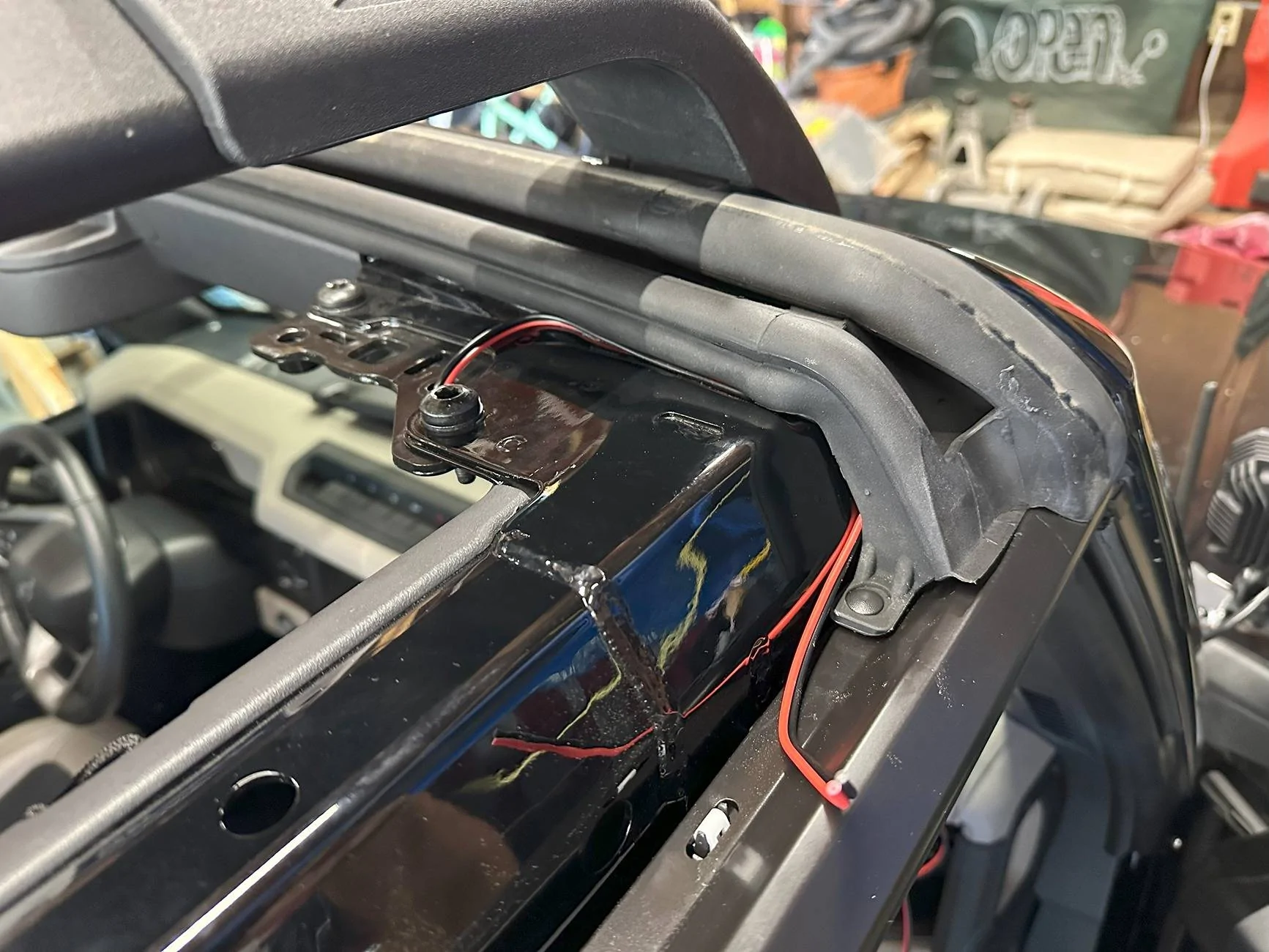 Ford Bronco Headliner cove and footwell LED lighting install (how-to / parts list, under $100!) IMG_1039
