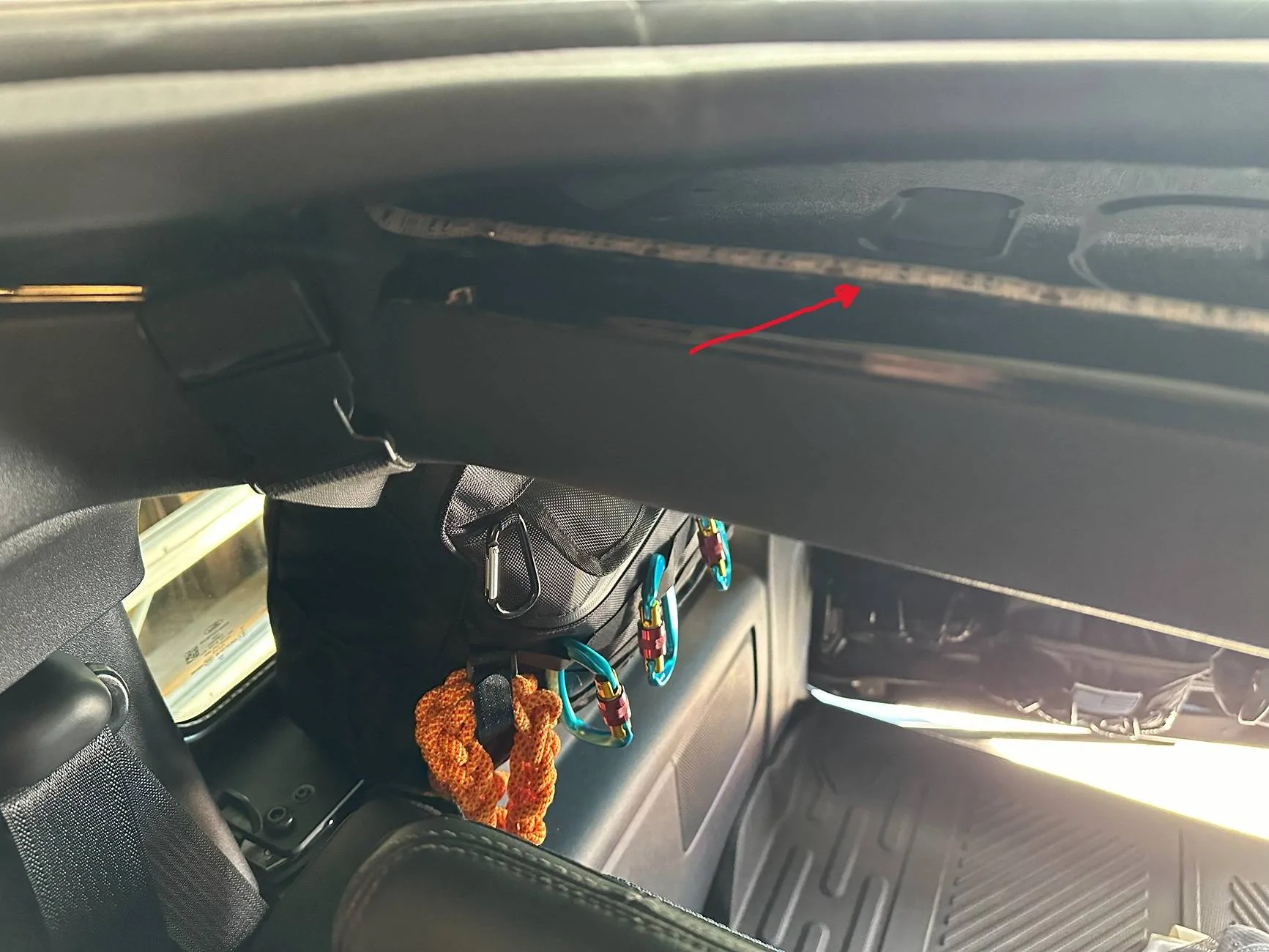 Ford Bronco Headliner cove and footwell LED lighting install (how-to / parts list, under $100!) IMG_1052
