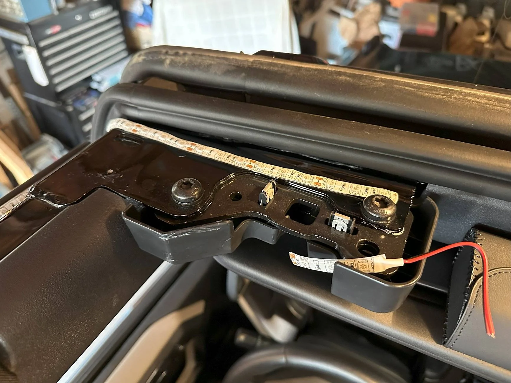 Ford Bronco Headliner cove and footwell LED lighting install (how-to / parts list, under $100!) IMG_1051