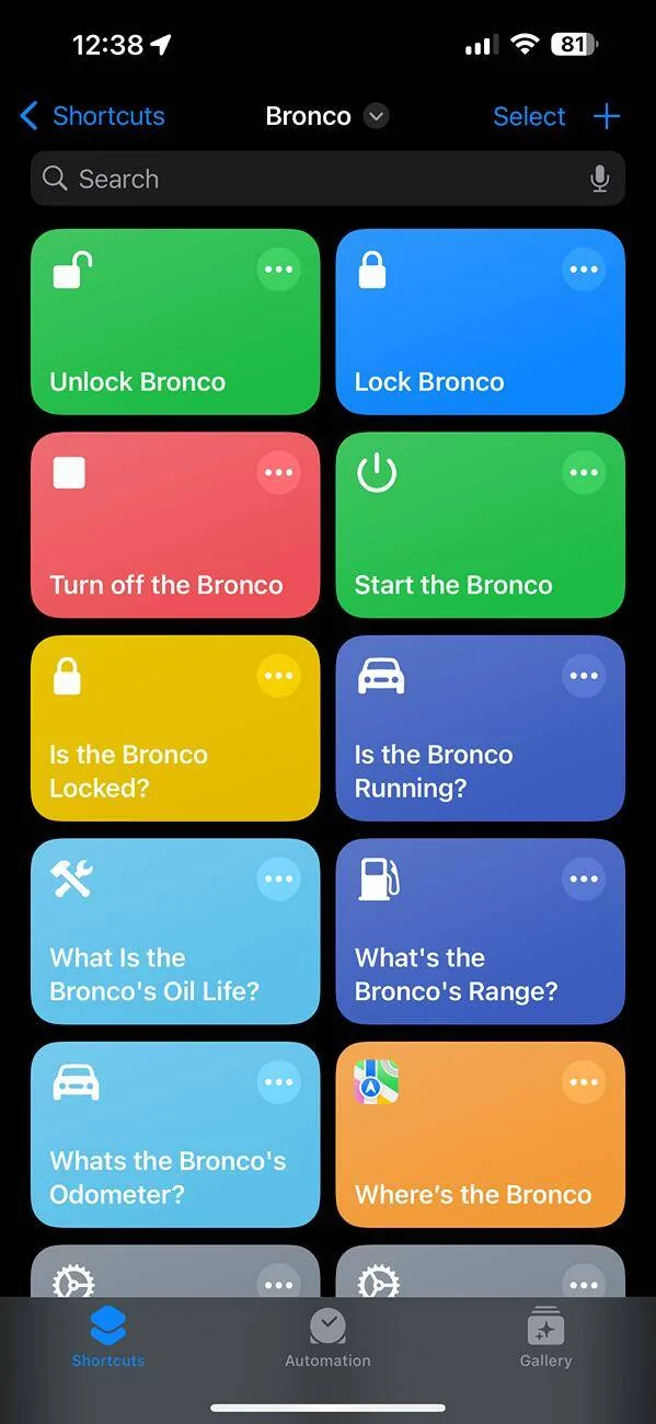 Ford Bronco How to use Siri Shortcuts for Start / Stop / Unlock / Lock & More Commands IMG_0234