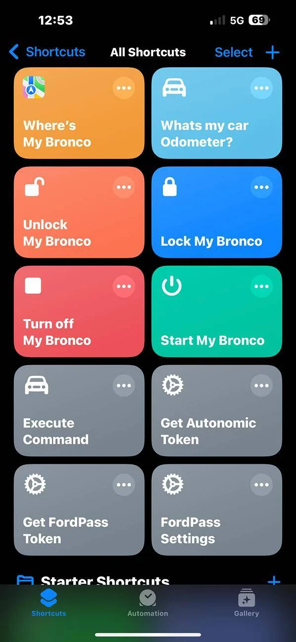 Ford Bronco How to use Siri Shortcuts for Start / Stop / Unlock / Lock & More Commands IMG_5026