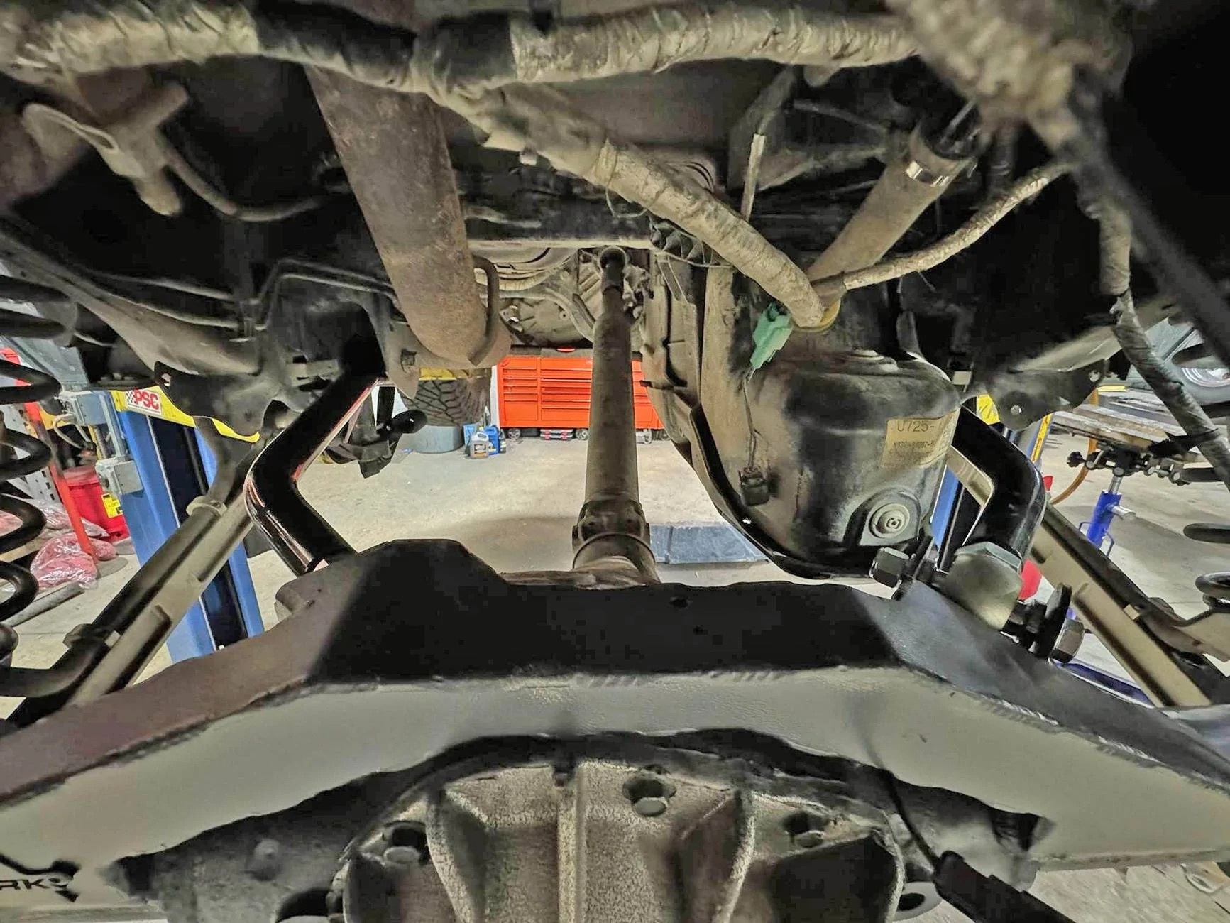 Ford Bronco First triangulated 4 link Dana 60 axle IMG_6173