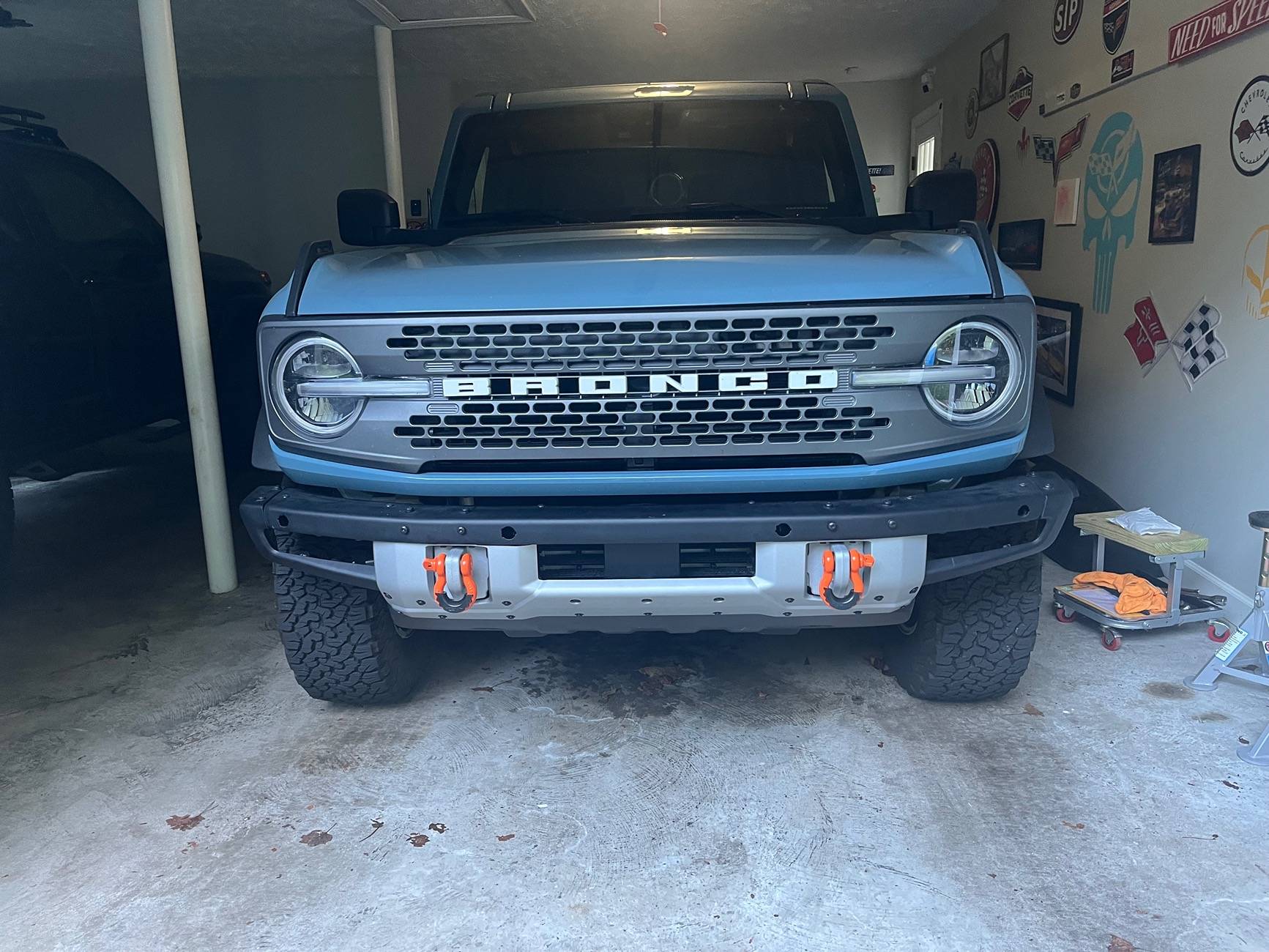 Ford Bronco 2023 Bronco Badlands Plastic Bumper Swap > Raptor Modular Bumper IMG_3561