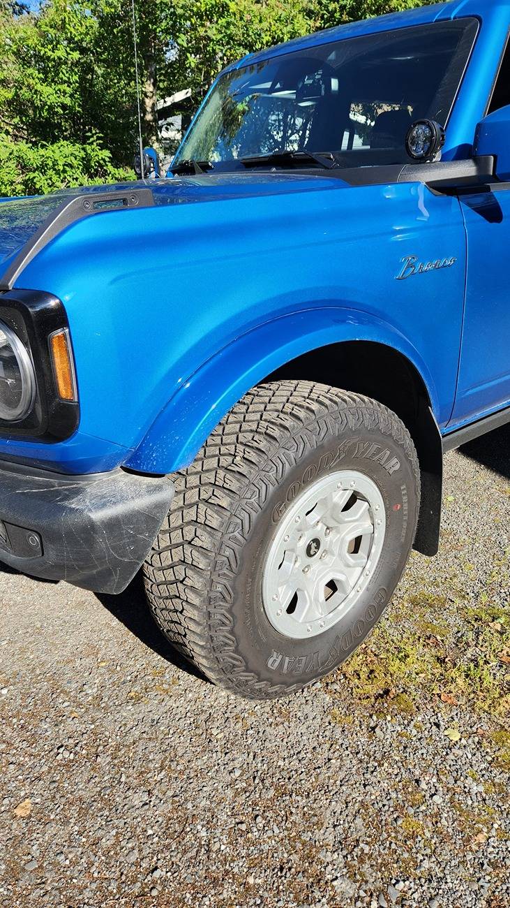 Ford Bronco Let's see your painted/powder coated Sasquatch wheels and beauty rings 20240819_174638