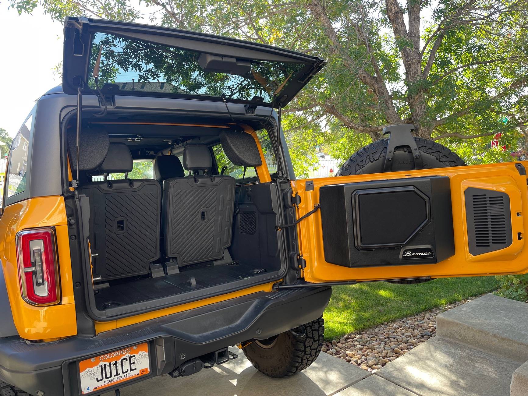Ford Bronco B&O audio system upgrade replacement - updated Version 3 changes IMG_9673