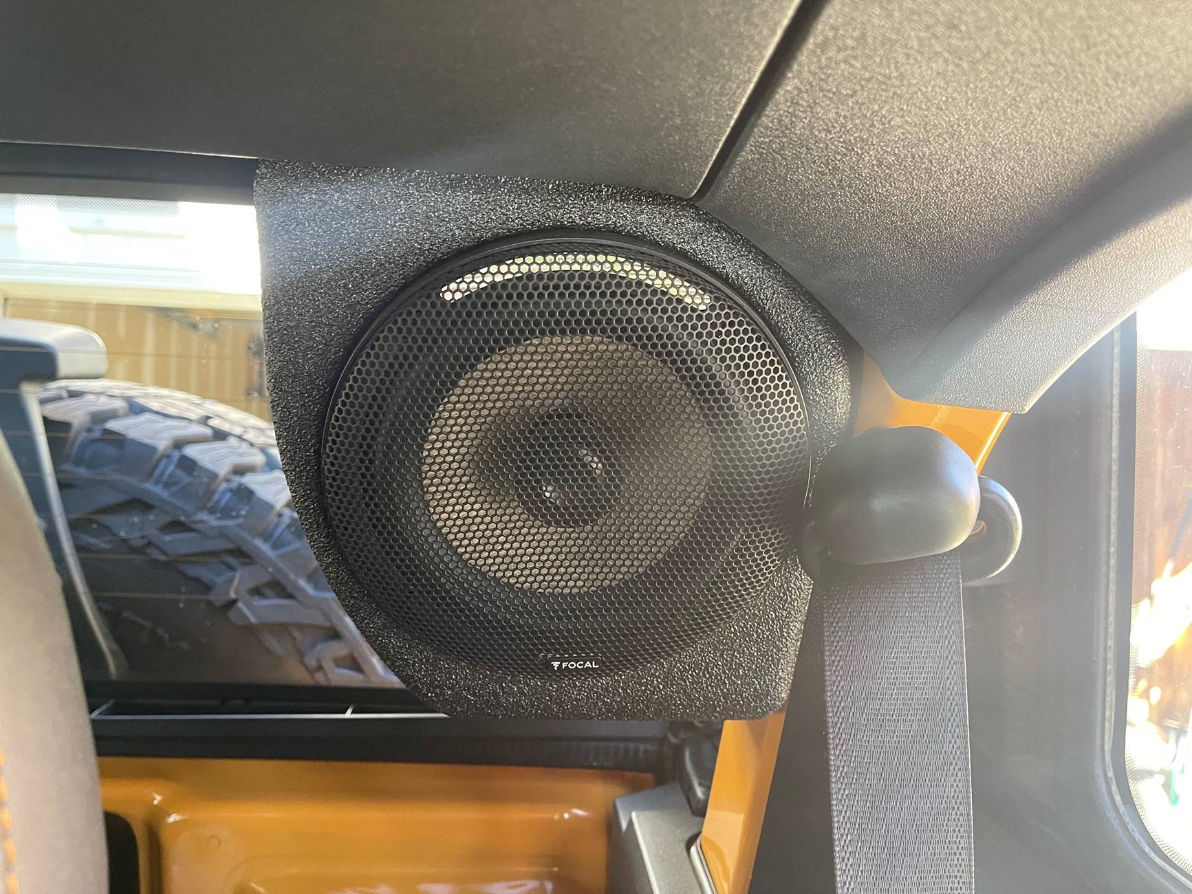 Ford Bronco B&O audio system upgrade replacement - updated Version 3 changes IMG_9668