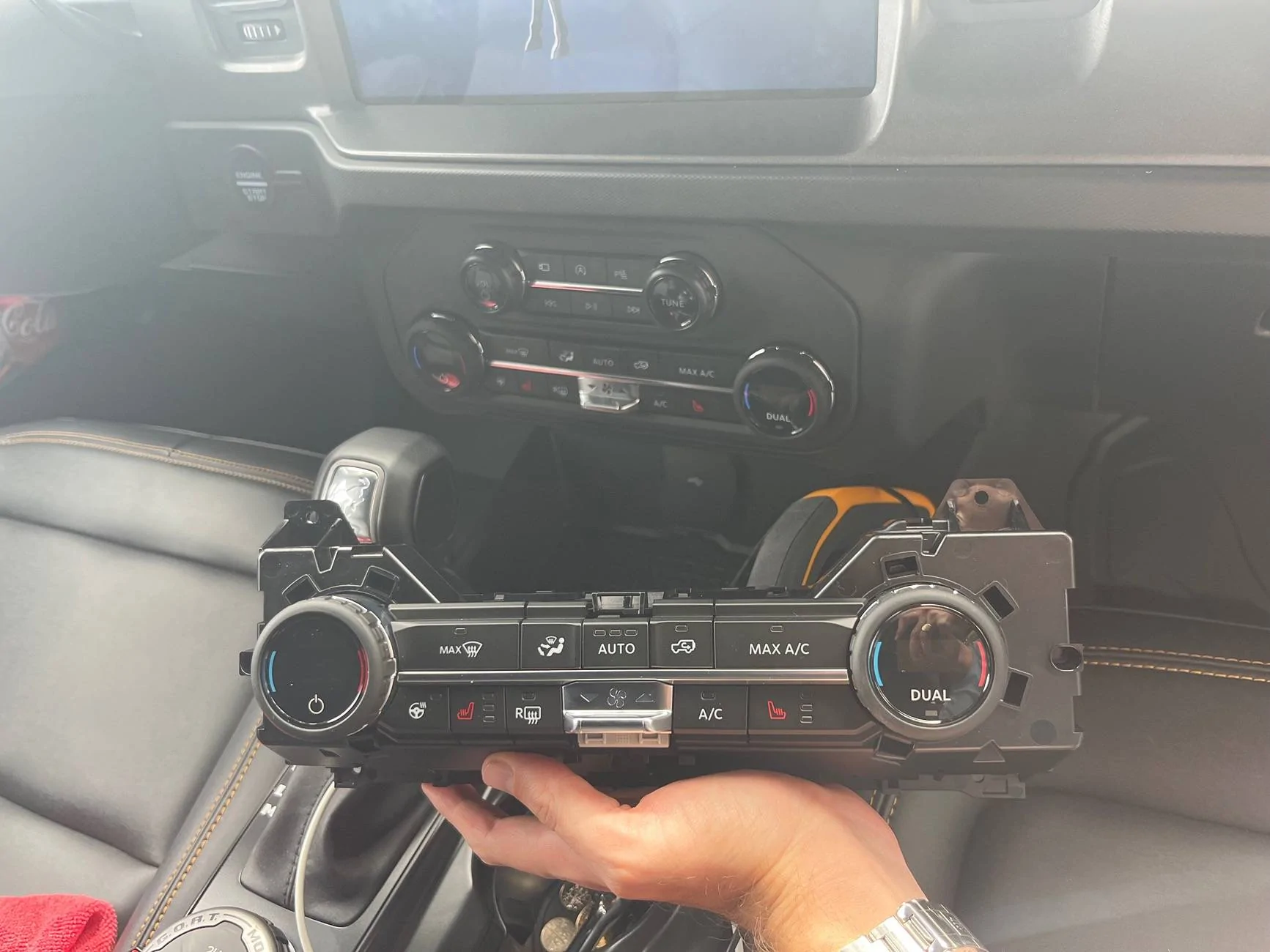 Ford Bronco A/c Control unit replacement IMG_5168