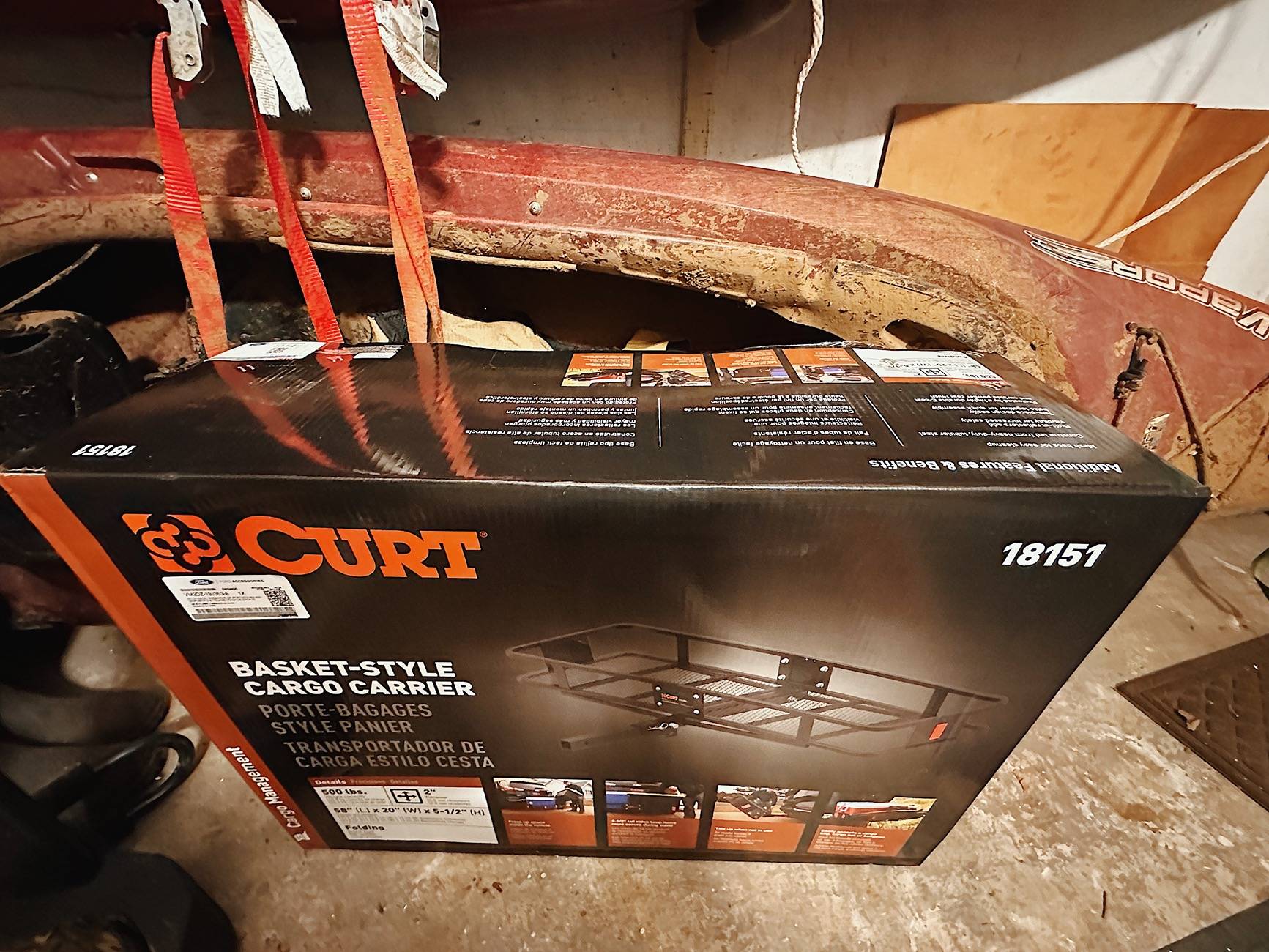 Ford Bronco FOLDING HITCH MOUNTED BASKET ($200) IMG_6697_VSCO