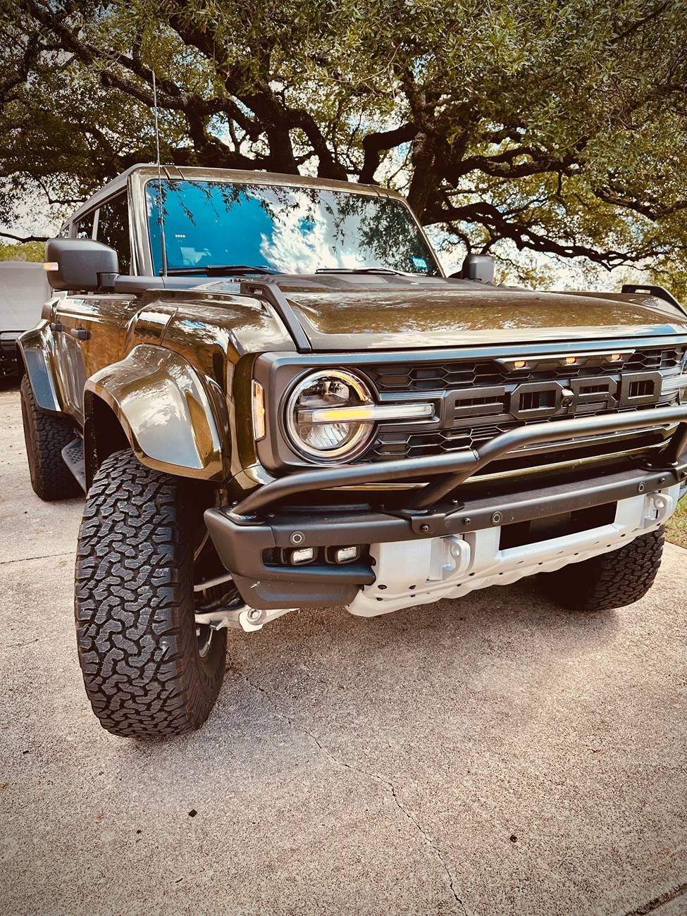 Ford Bronco Turn Offroad BrushGuard installed IMG_2939