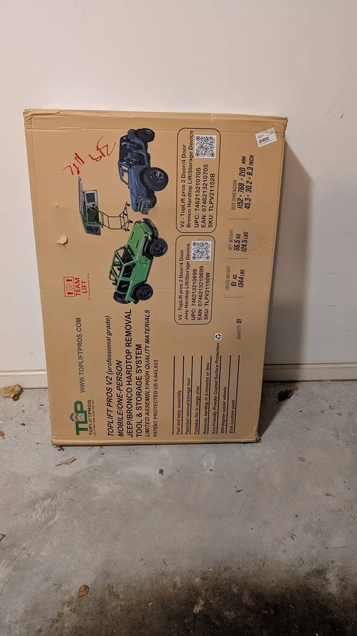 Ford Bronco TopLift Pros V2: Assembly Review 1000007071