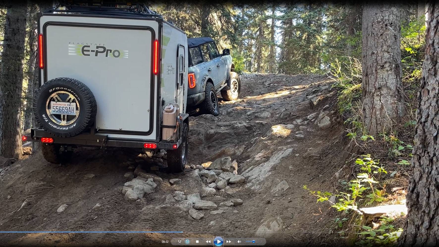 Ford Bronco Whipsaw Trail 9-20/21-2024 While Towing Trailer 2024-09-23_08-55-39