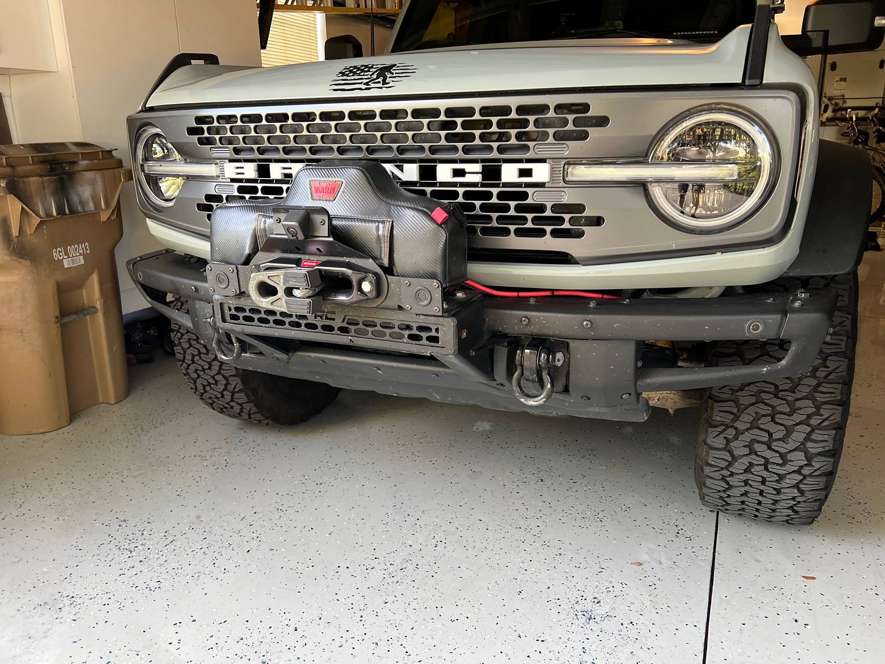 Ford Bronco Camera relocation bracket IMG_2750