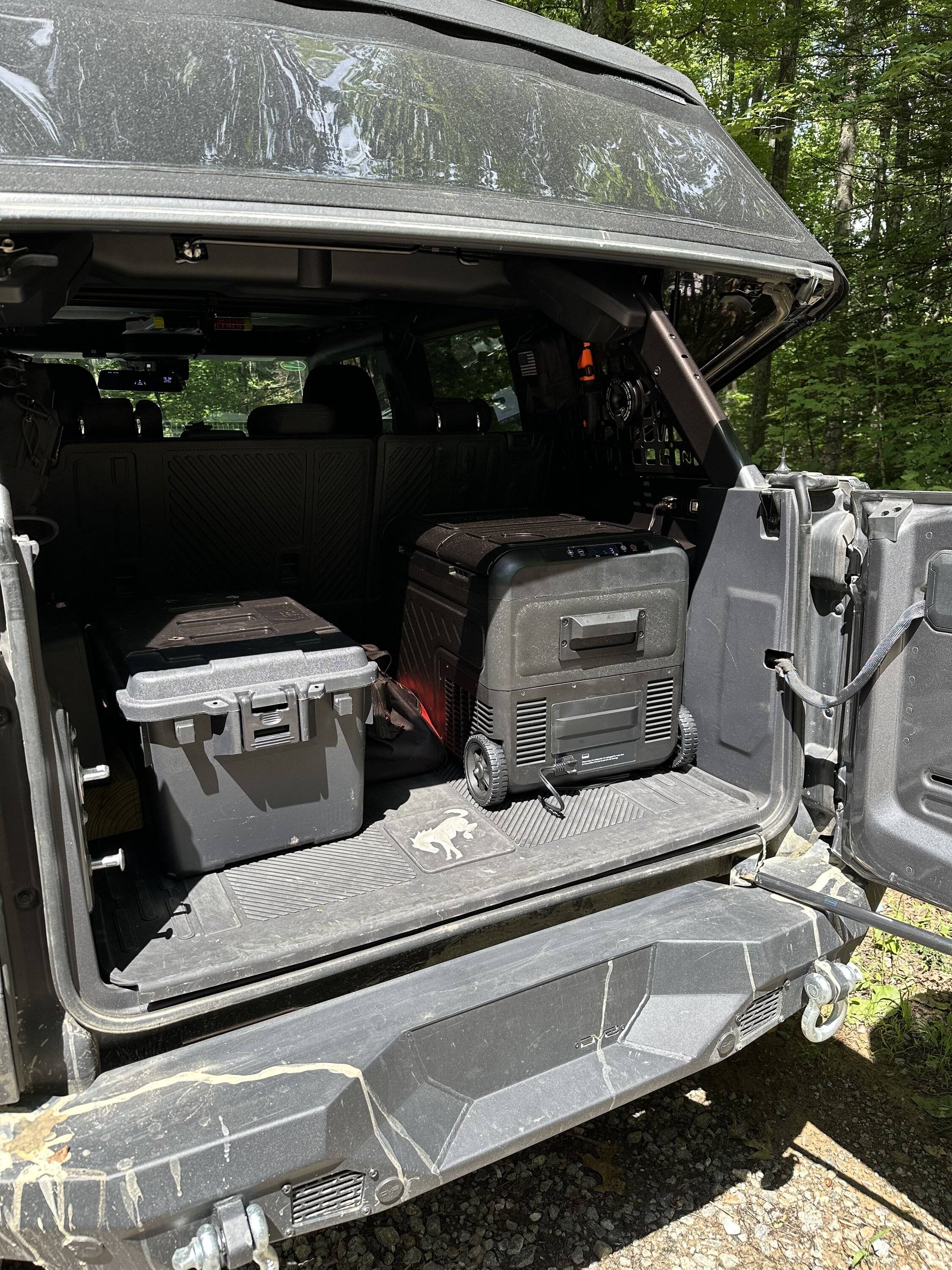 Ford Bronco 39qt Wolfbox Refrigerator Review IMG_3453