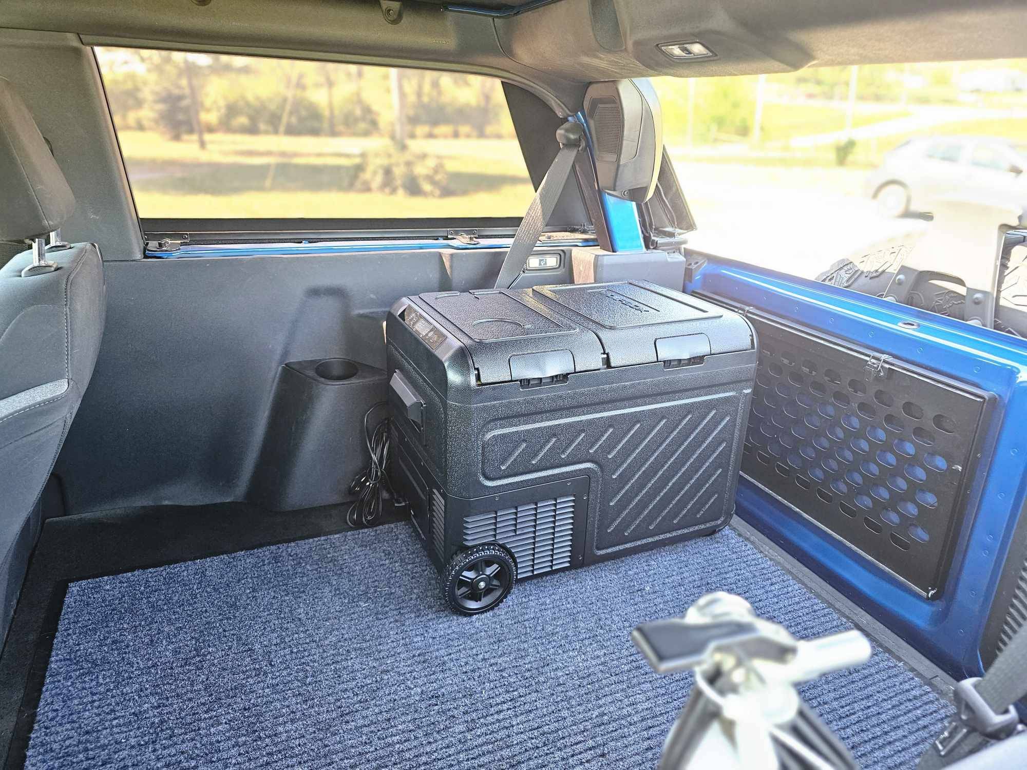 Ford Bronco 39qt Wolfbox Refrigerator Review IMG_3847