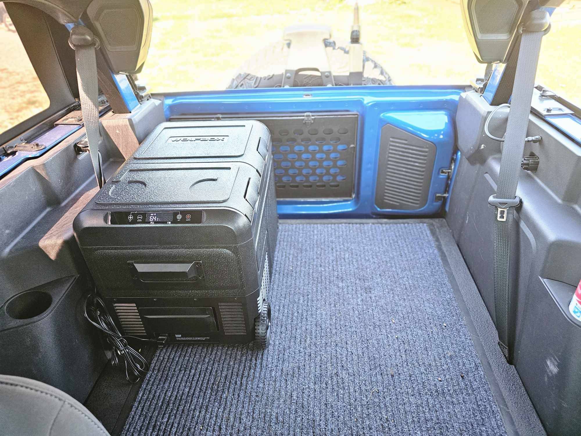 Ford Bronco 39qt Wolfbox Refrigerator Review IMG_3849