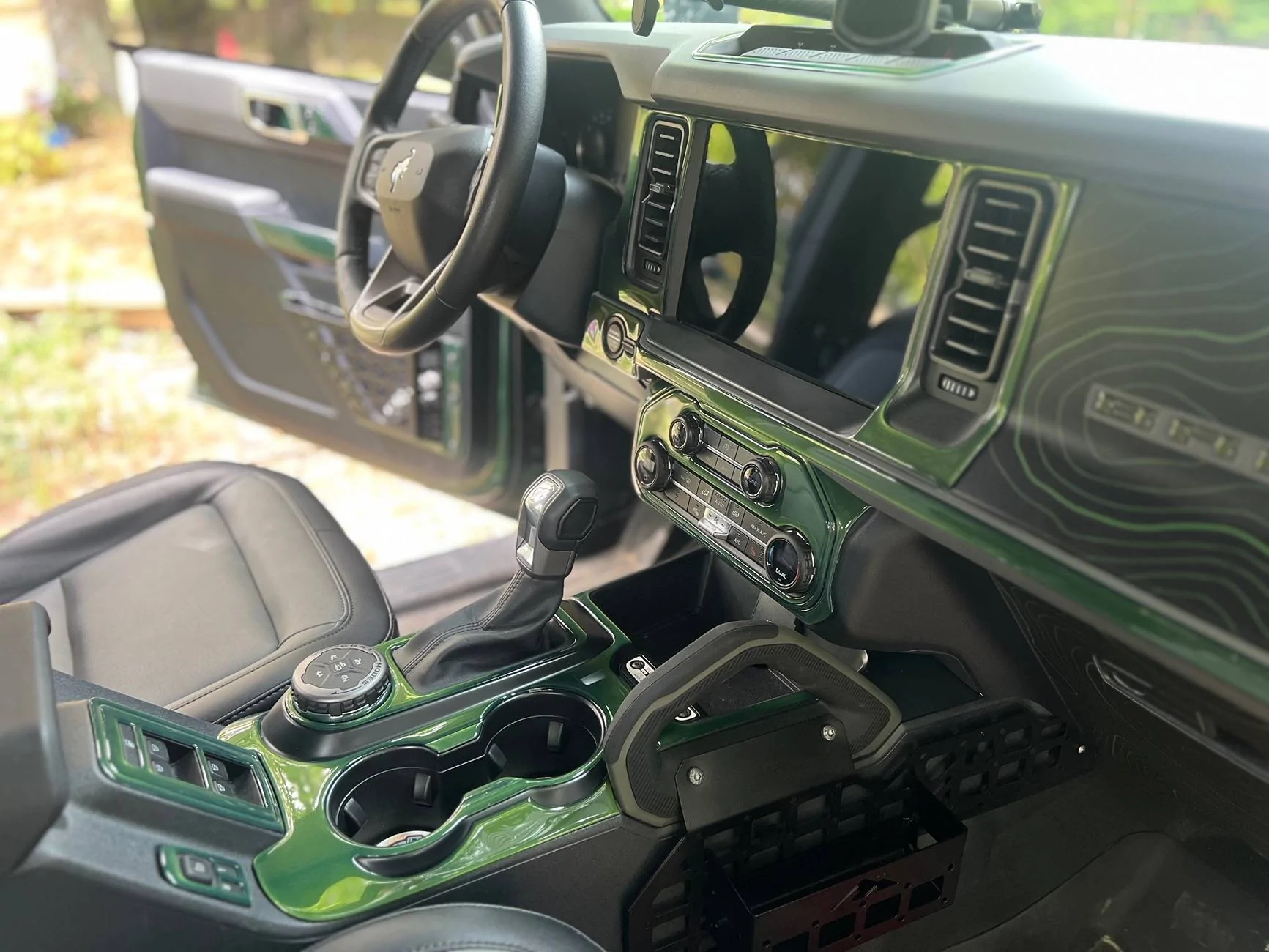 Ford Bronco Tufskinz interior overlays IMG_6134