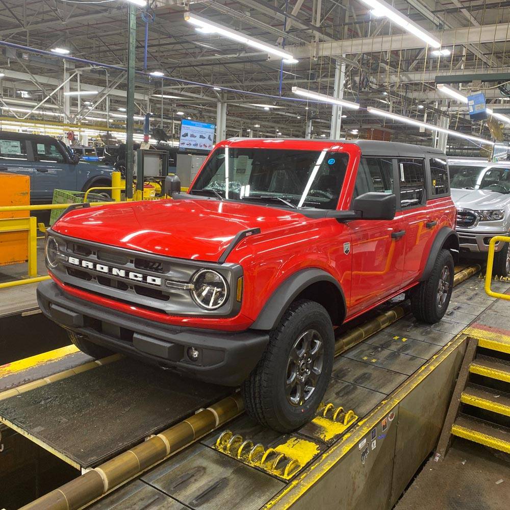 Ford Bronco Trim differences FORD BRONCO