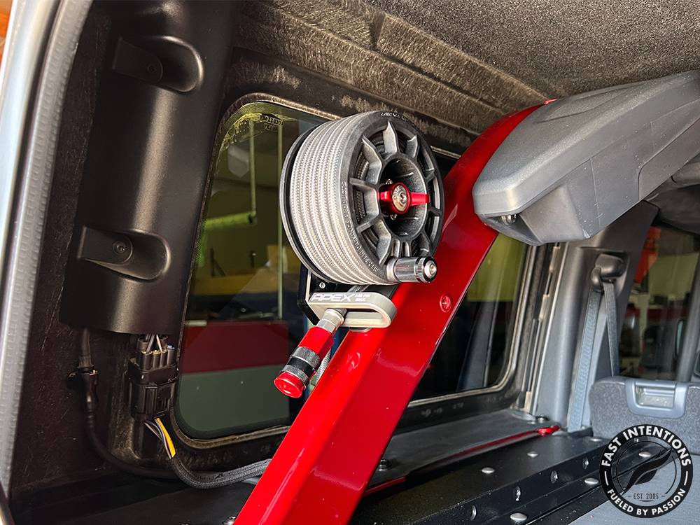 Ford Bronco NEW PRODUCT!  APEX Designs Compact Air Reel System Mount by Fast Intentions apex_1