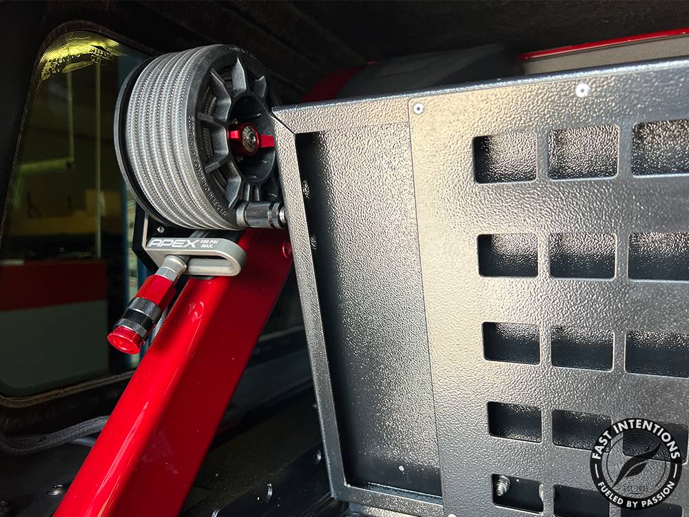 Ford Bronco NEW PRODUCT!  APEX Designs Compact Air Reel System Mount by Fast Intentions apex_4