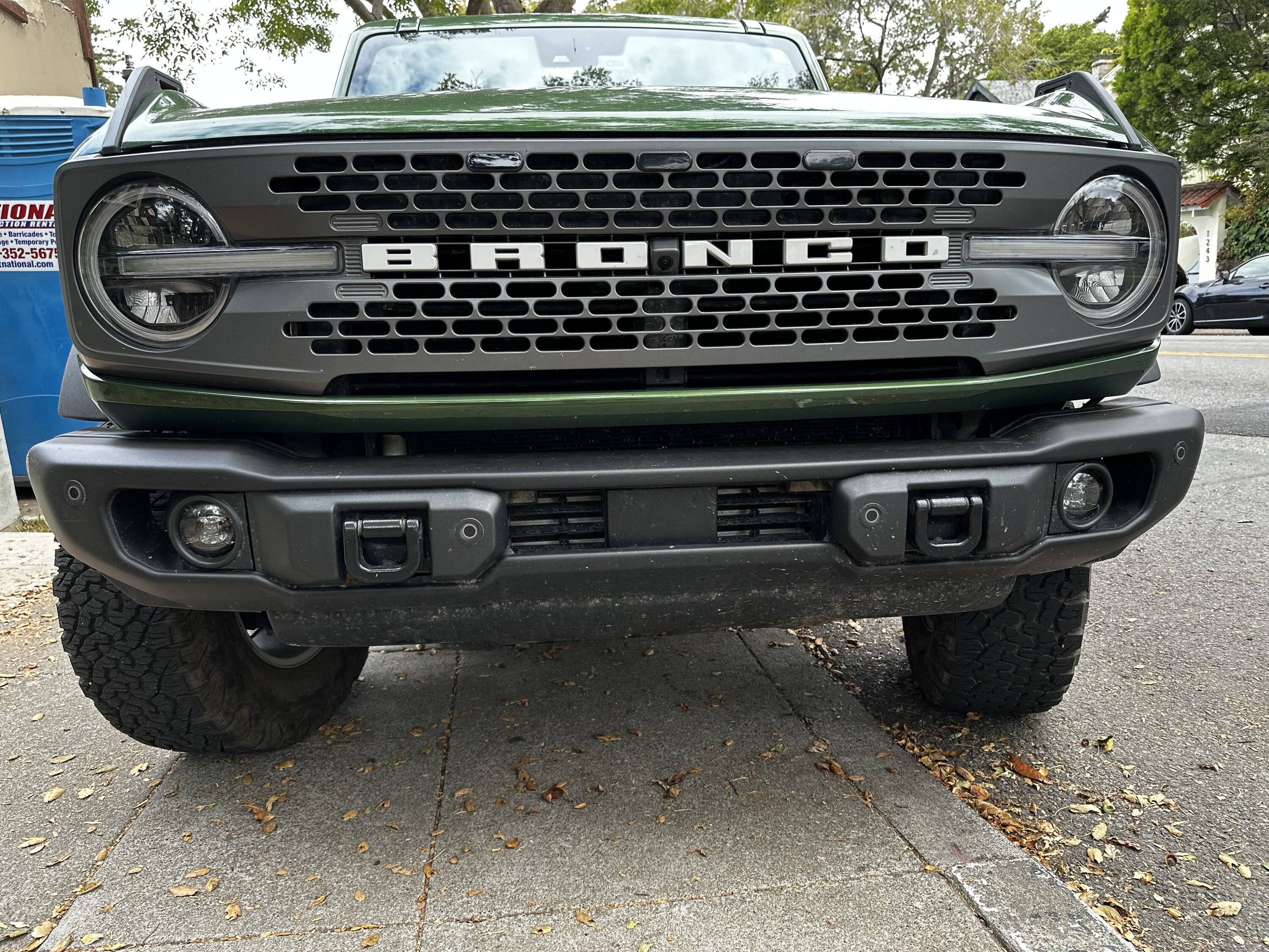 Ford Bronco SPV Capable Front Bumper Lights (Baja Designs) & wiring harness install IMG_5738