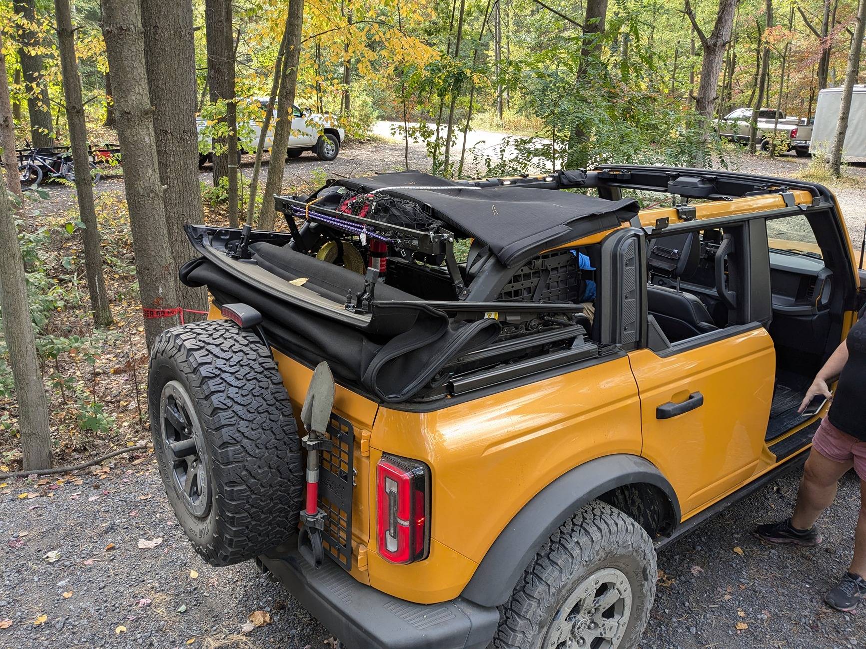 Ford Bronco Wheeling/Camping at Anthracite Offroad Adventure Area (AOAA) in PA PXL_20240921_181912173