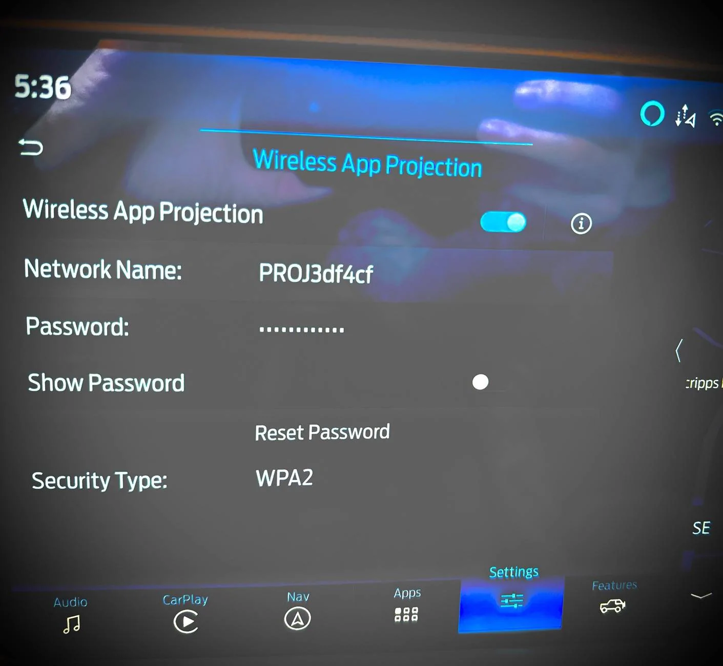 Ford Bronco Unrecognized WiFi Network? IMG_0146