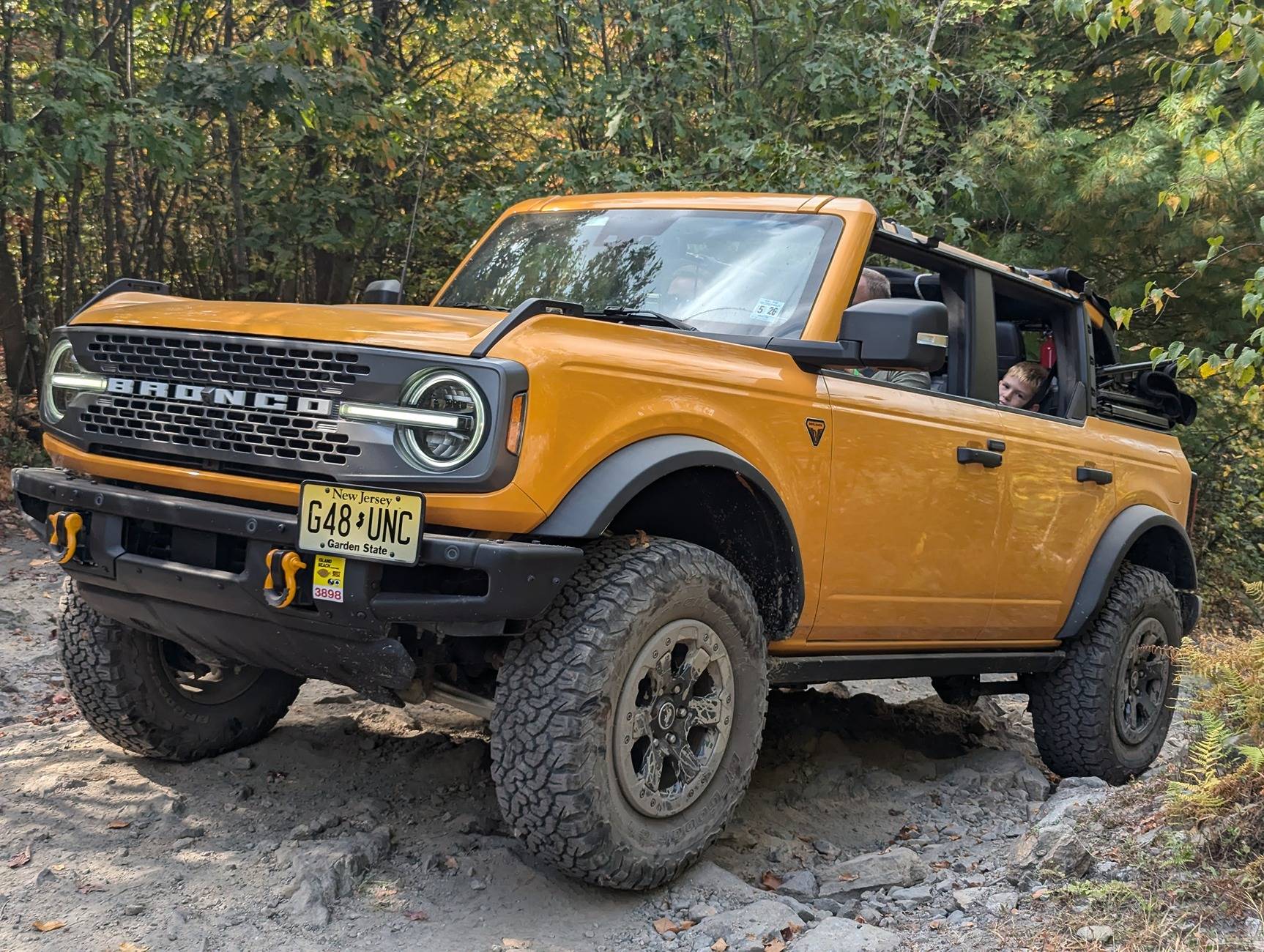 Ford Bronco Wheeling/Camping at Anthracite Offroad Adventure Area (AOAA) in PA PXL_20240921_185014724