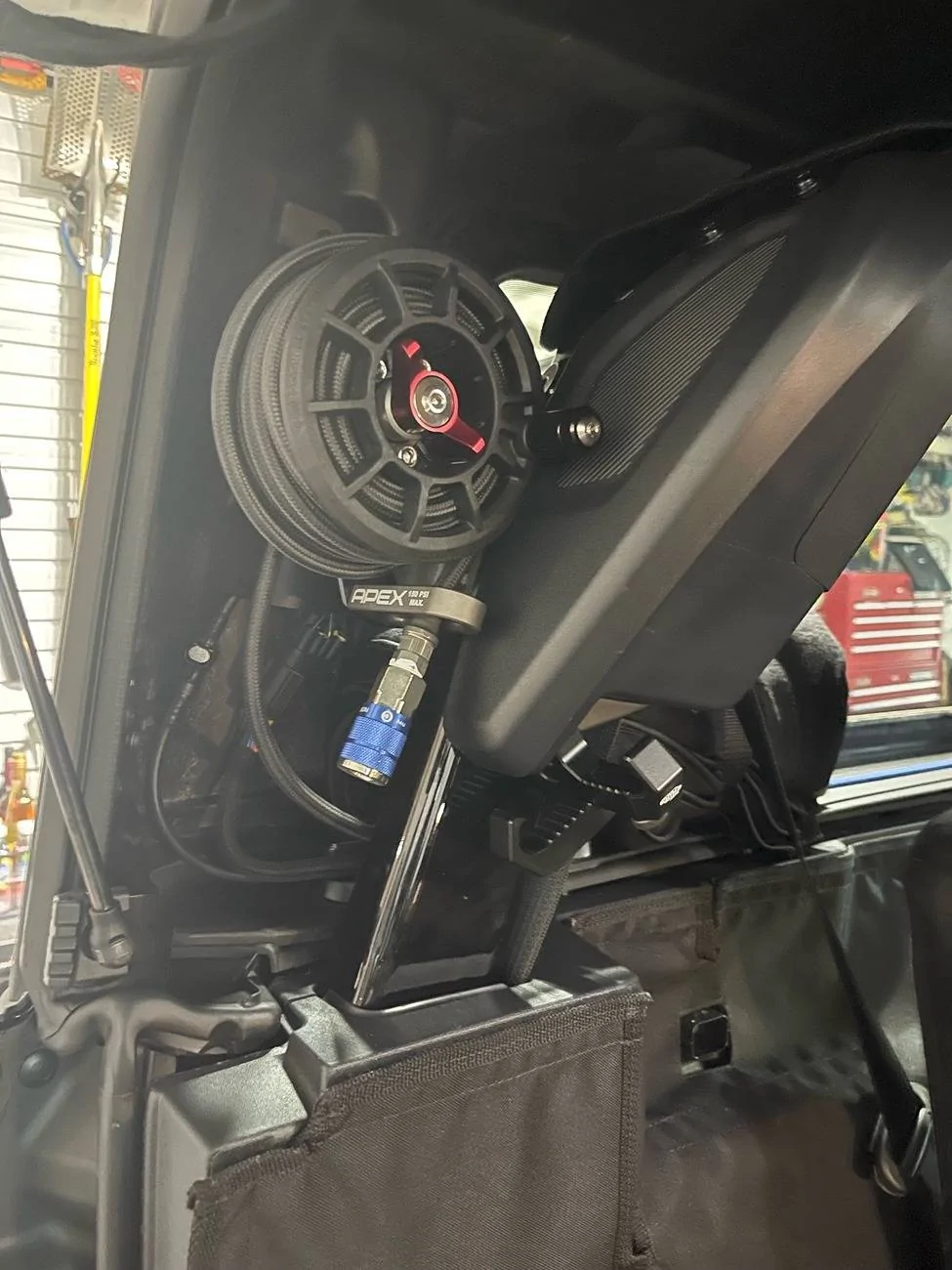 Ford Bronco NEW PRODUCT!  APEX Designs Compact Air Reel System Mount by Fast Intentions image4