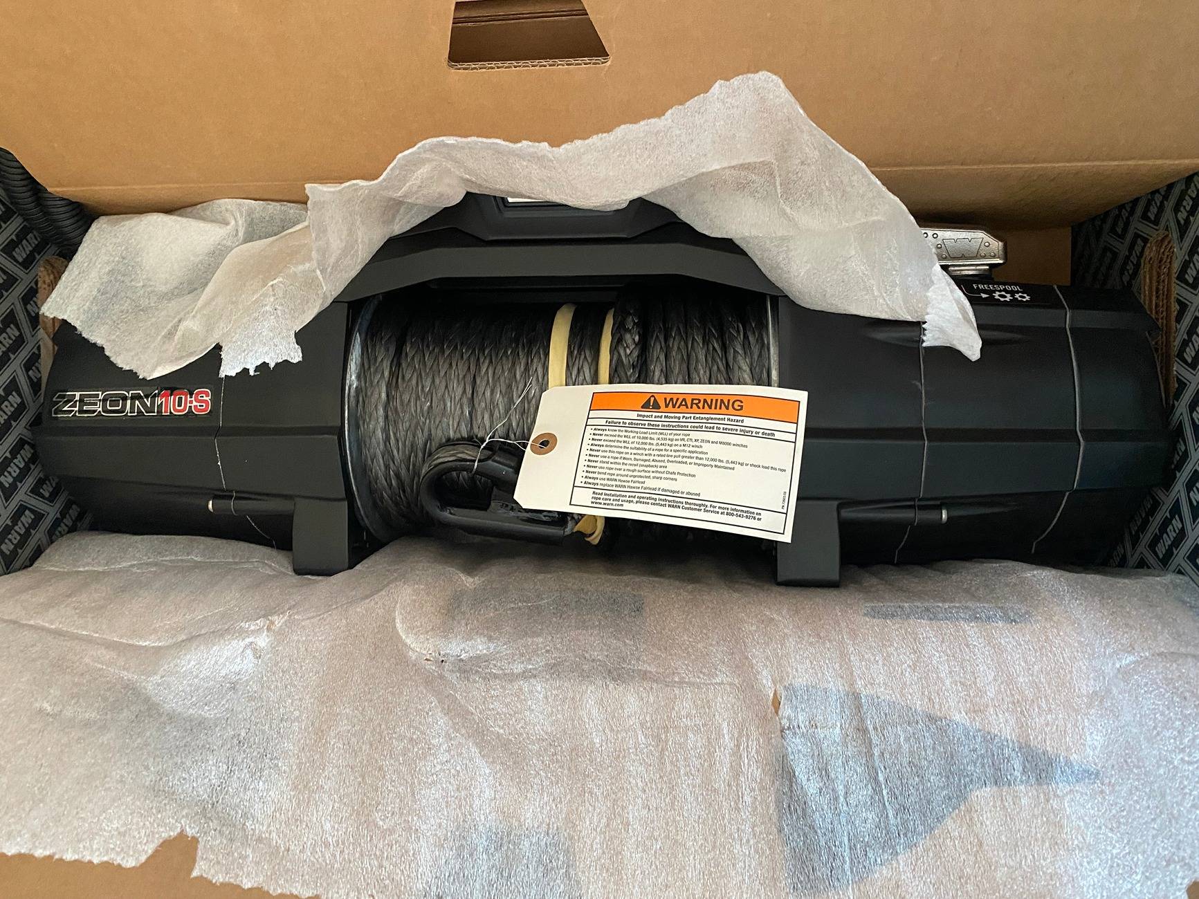 Ford Bronco Warn Winch price drop on Ford accessories store site! IMG_2196