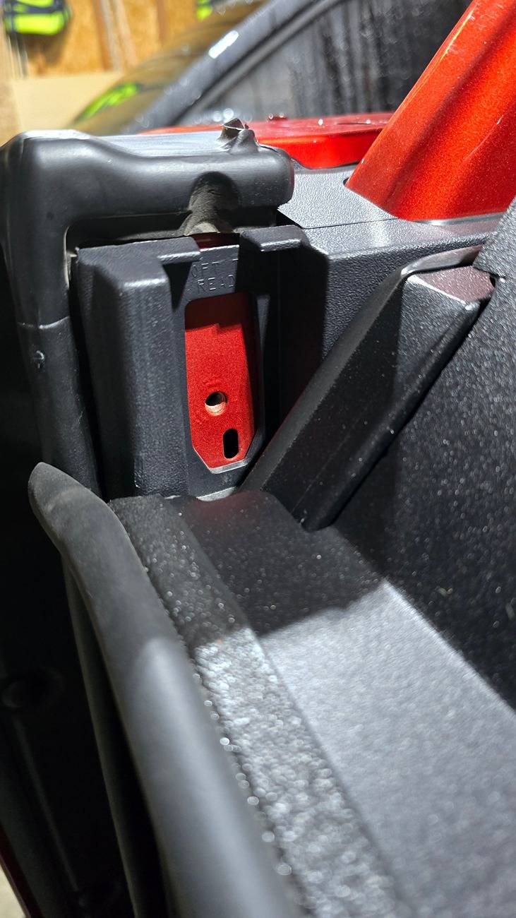 Ford Bronco Rear cargo area bracket cover? 1000005975