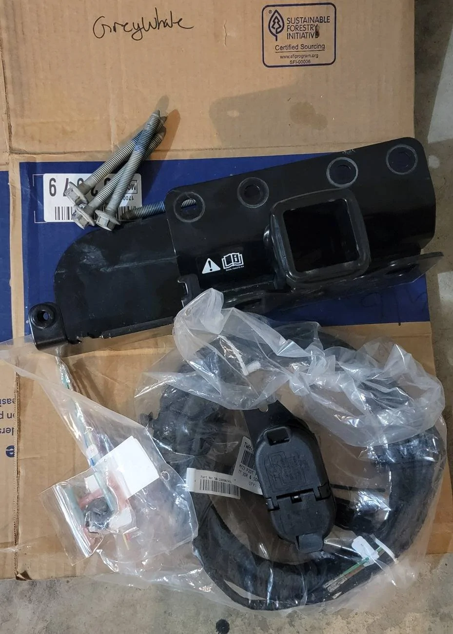Ford Bronco OEM Tow Package Trailer Hitch/Wire Kit. $225 20240930_201925