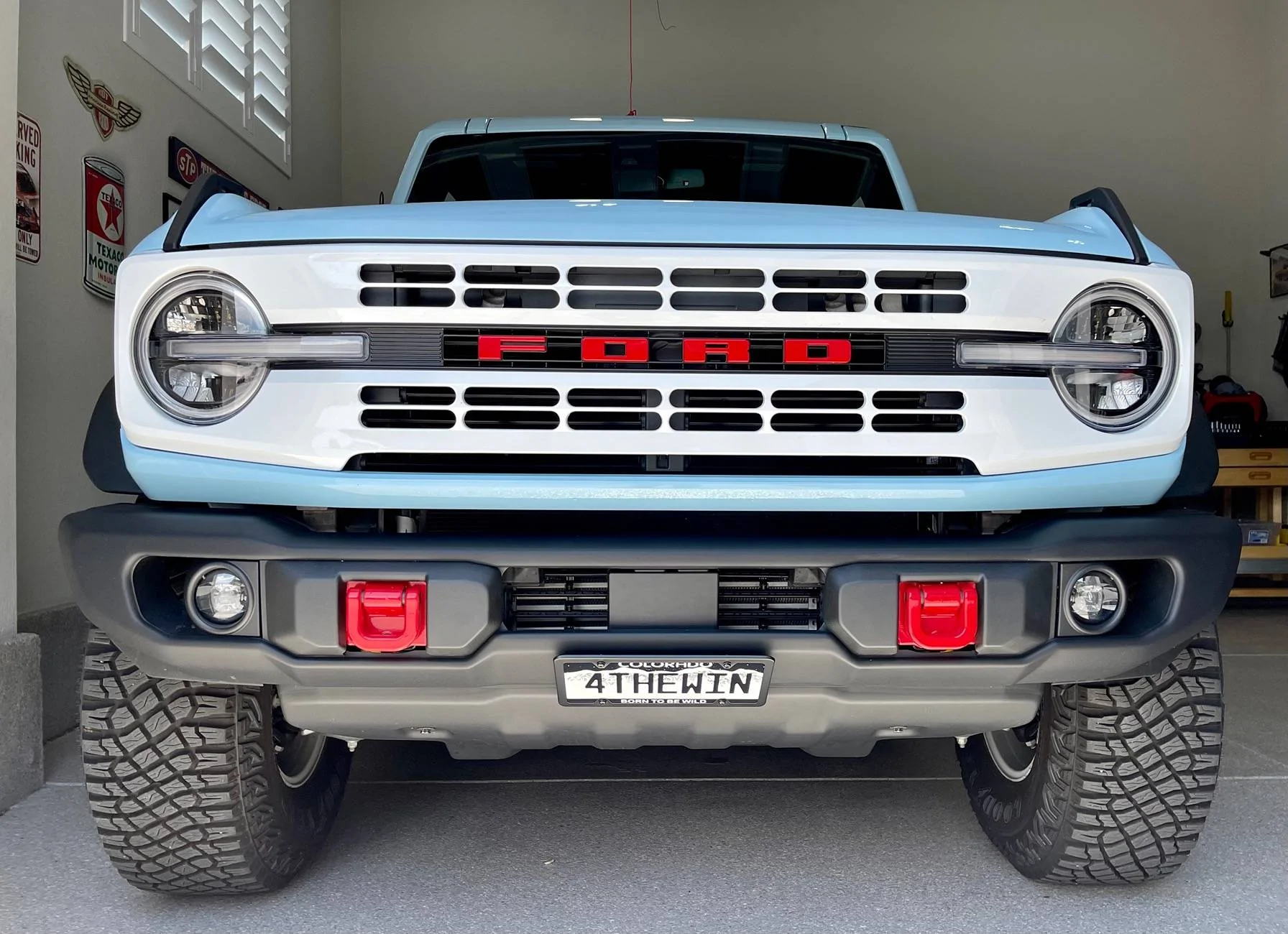 Ford Bronco Front License Plate Solutions for Capable Bumper IMG_3927
