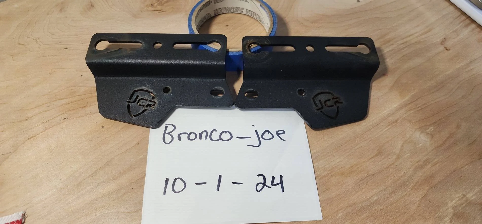 Ford Bronco JCR offroad ditch light brackets 20241001_180145