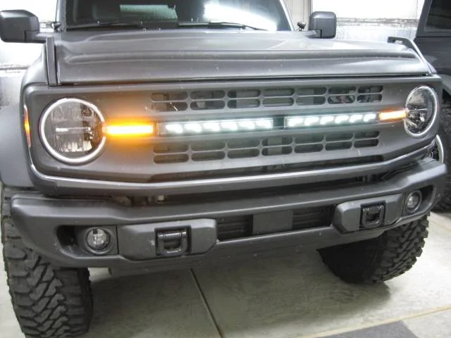 Ford Bronco Front License Plate Solutions for Capable Bumper IMG_2832