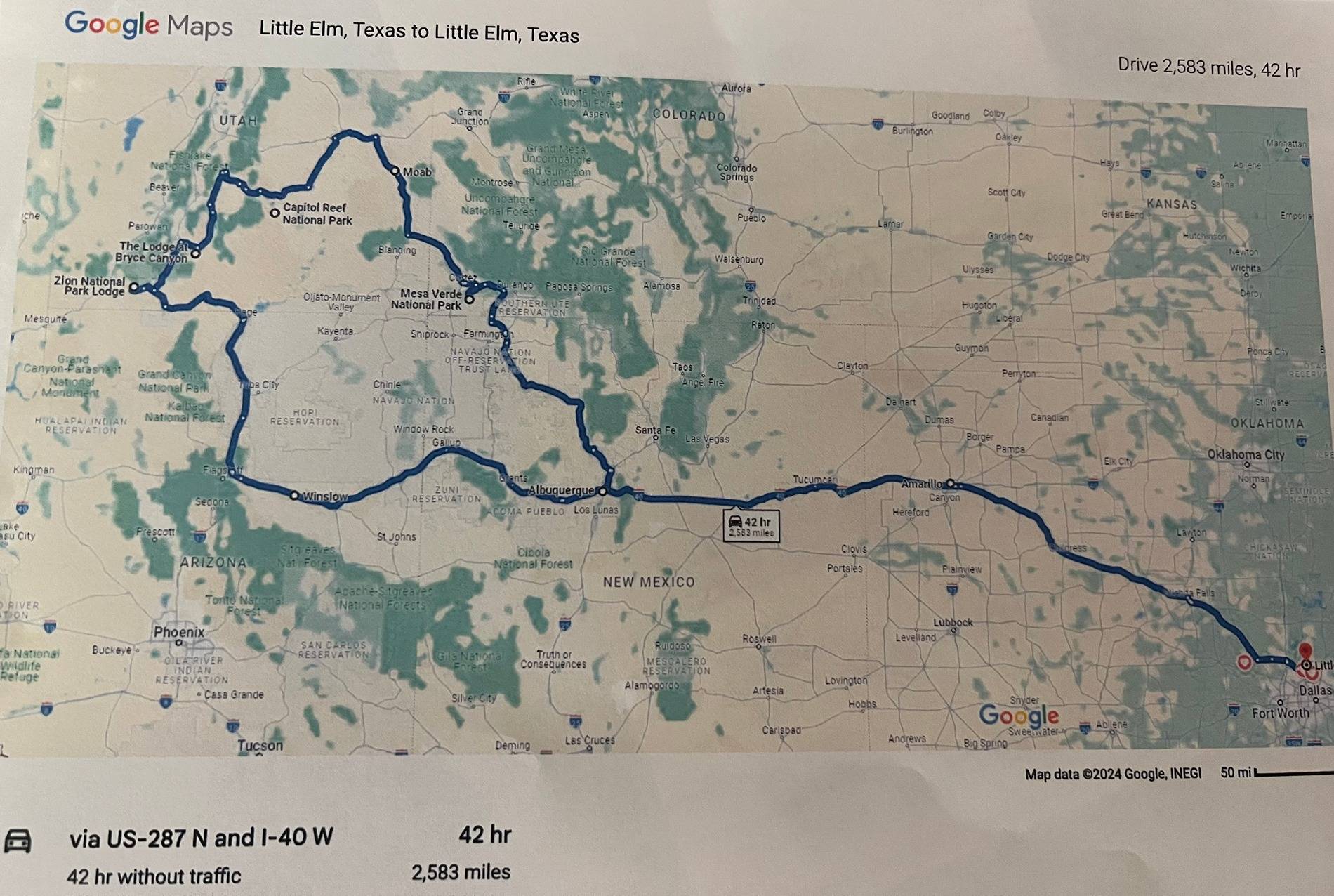 Ford Bronco Utah Road Trip with 7 National Parks and some Fun Offroading Utah route
