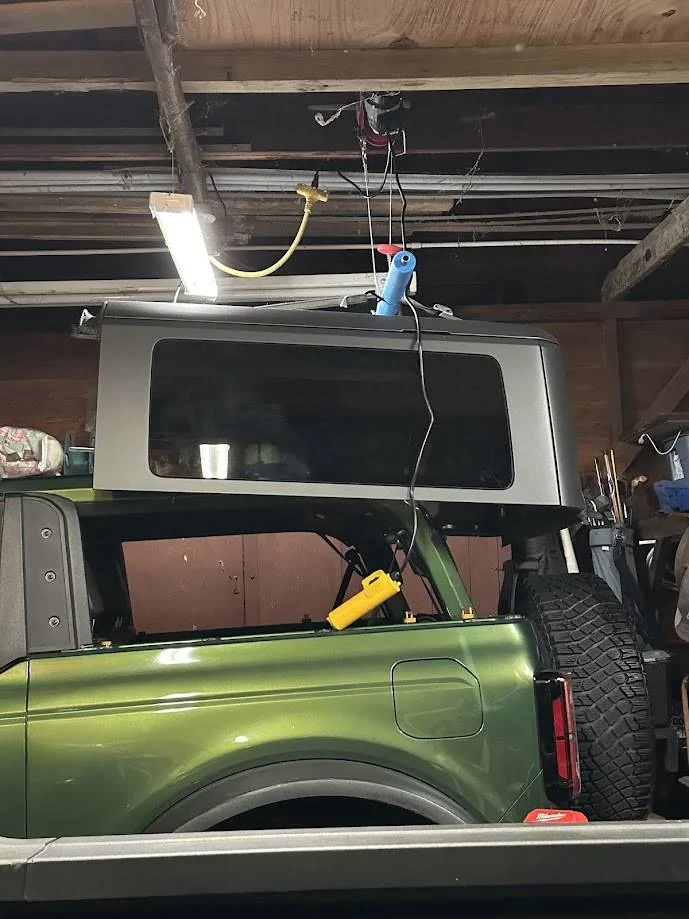Ford Bronco 2 Door Top Hoist IMG_0638